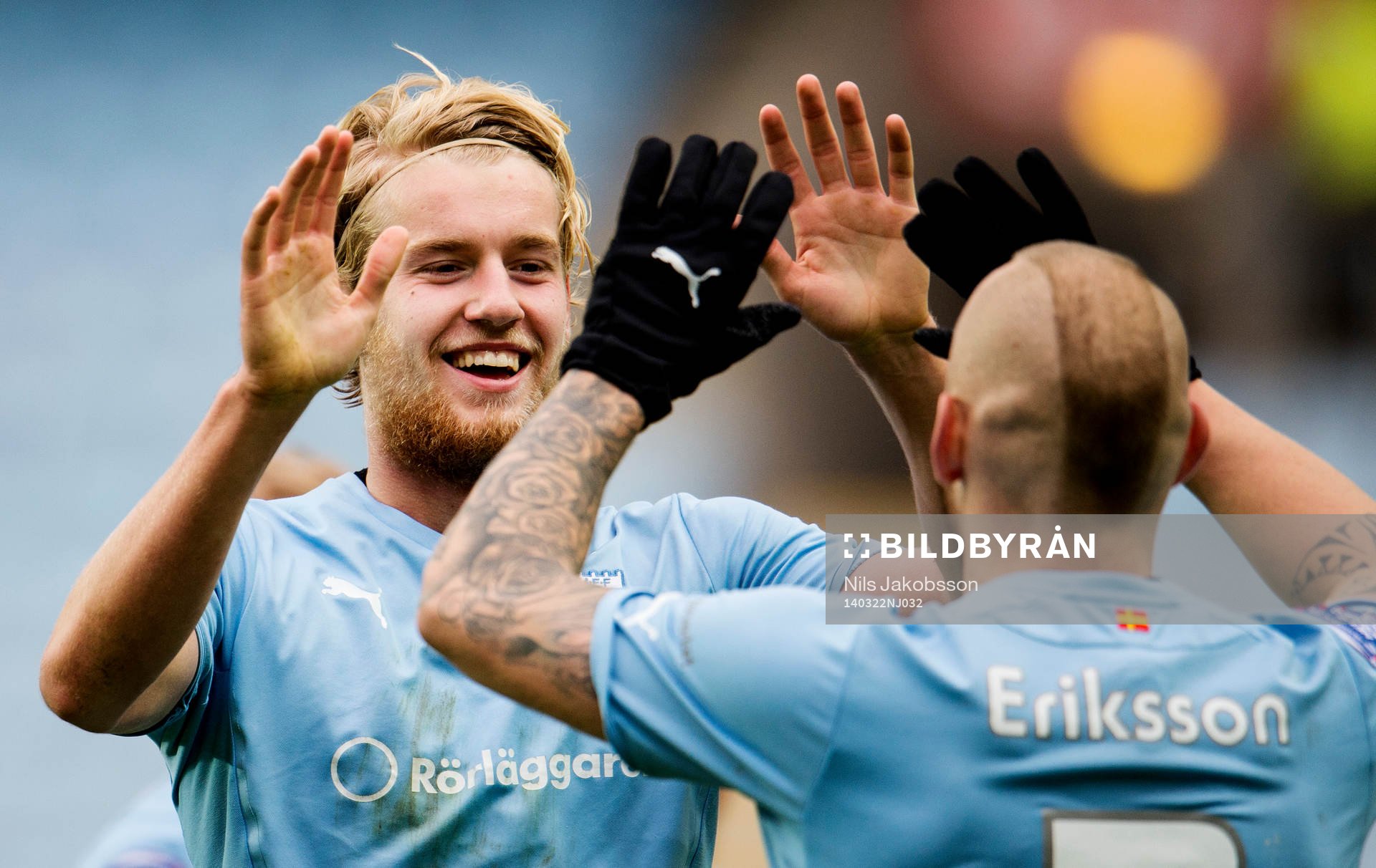 Malmö FFs Filip Helander jublar