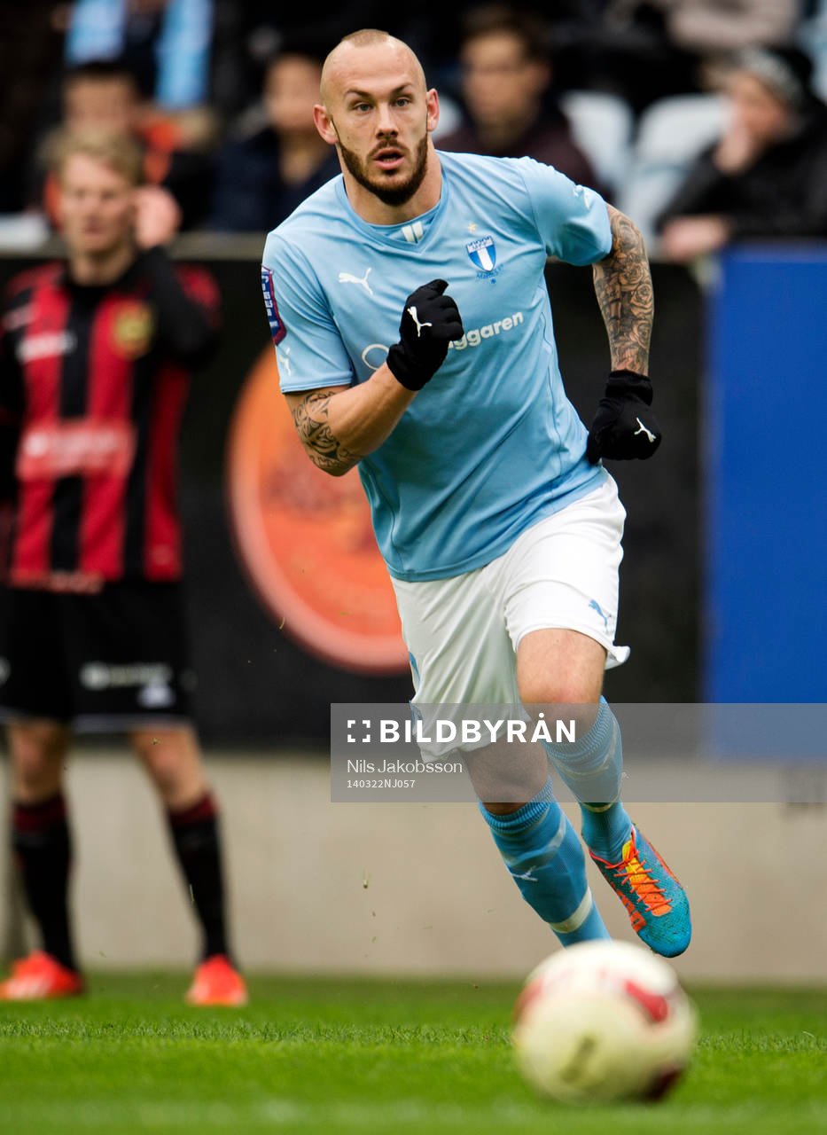 Malmö FFs Magnus Eriksson