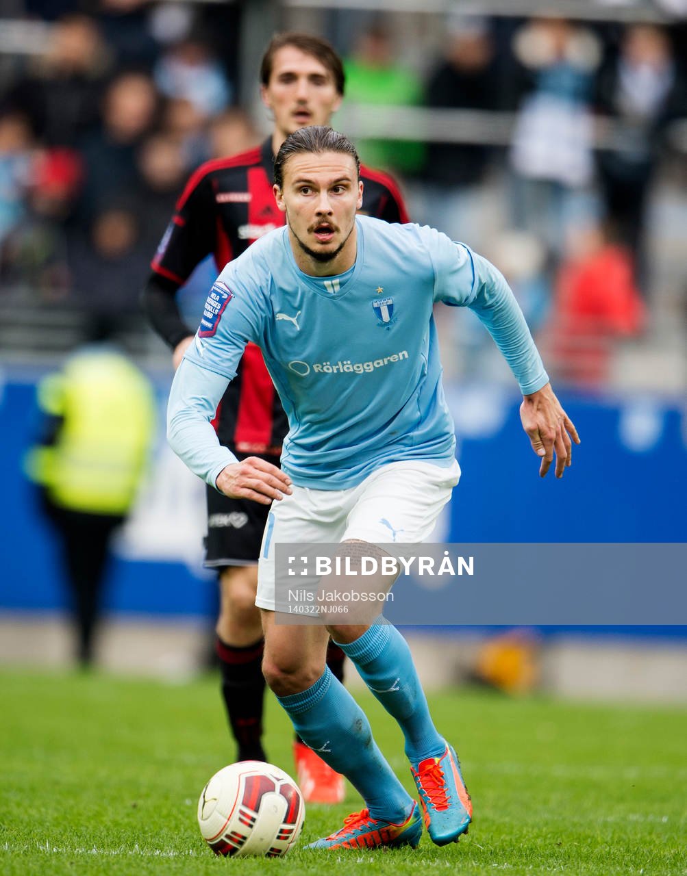 Malmö FFs Erik Johansson