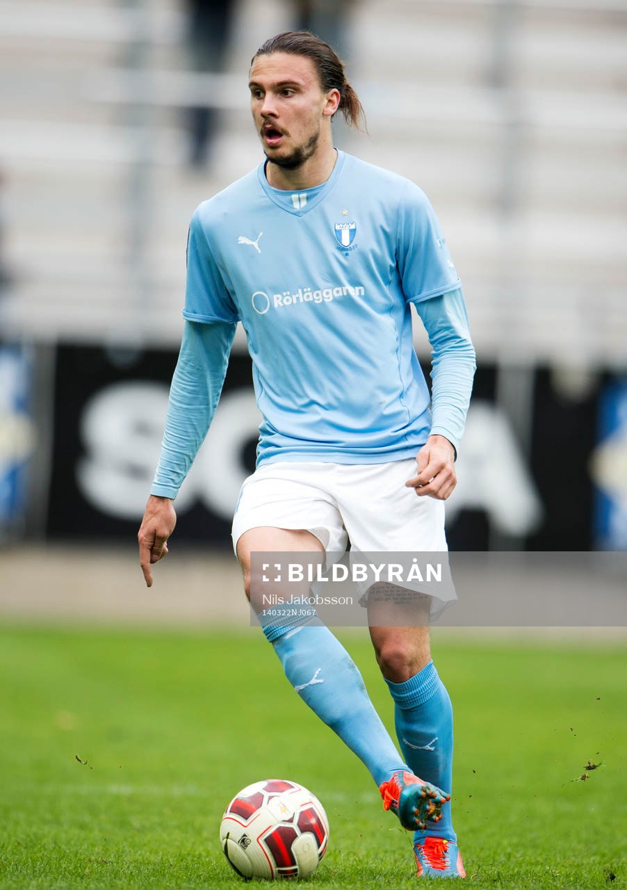 Malmö FFs Erik Johansson