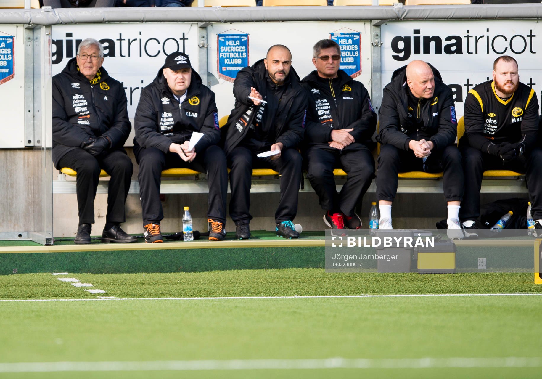 Elfsborgs manager Klas Ingesson och tränare Jan Mian på