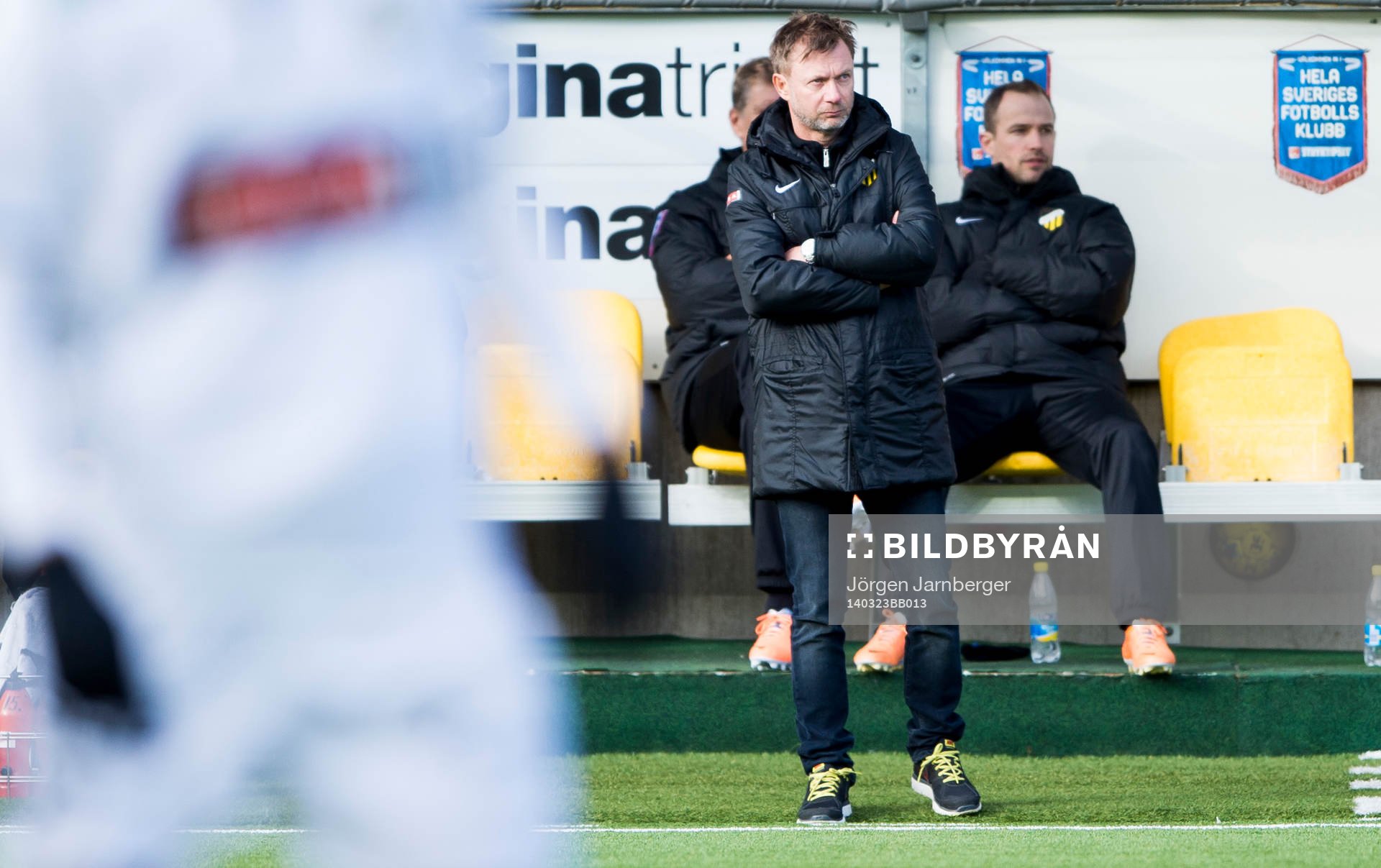 Häckens tränare Peter Gerhardsson