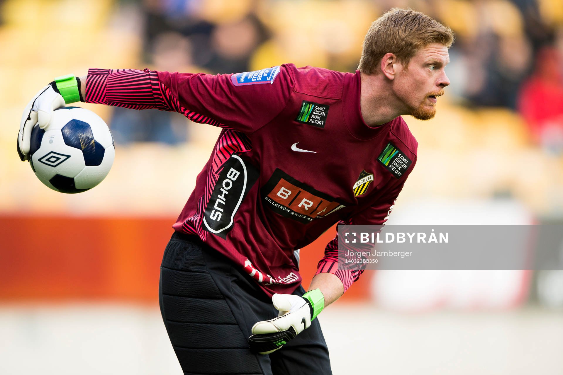 Häckens målvakt Christoffer Källqvist