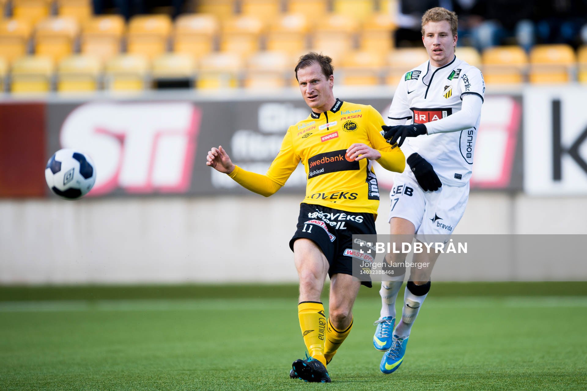 Elfsborgs Daniel Mobaeck och Häckens Simon Gustafson
