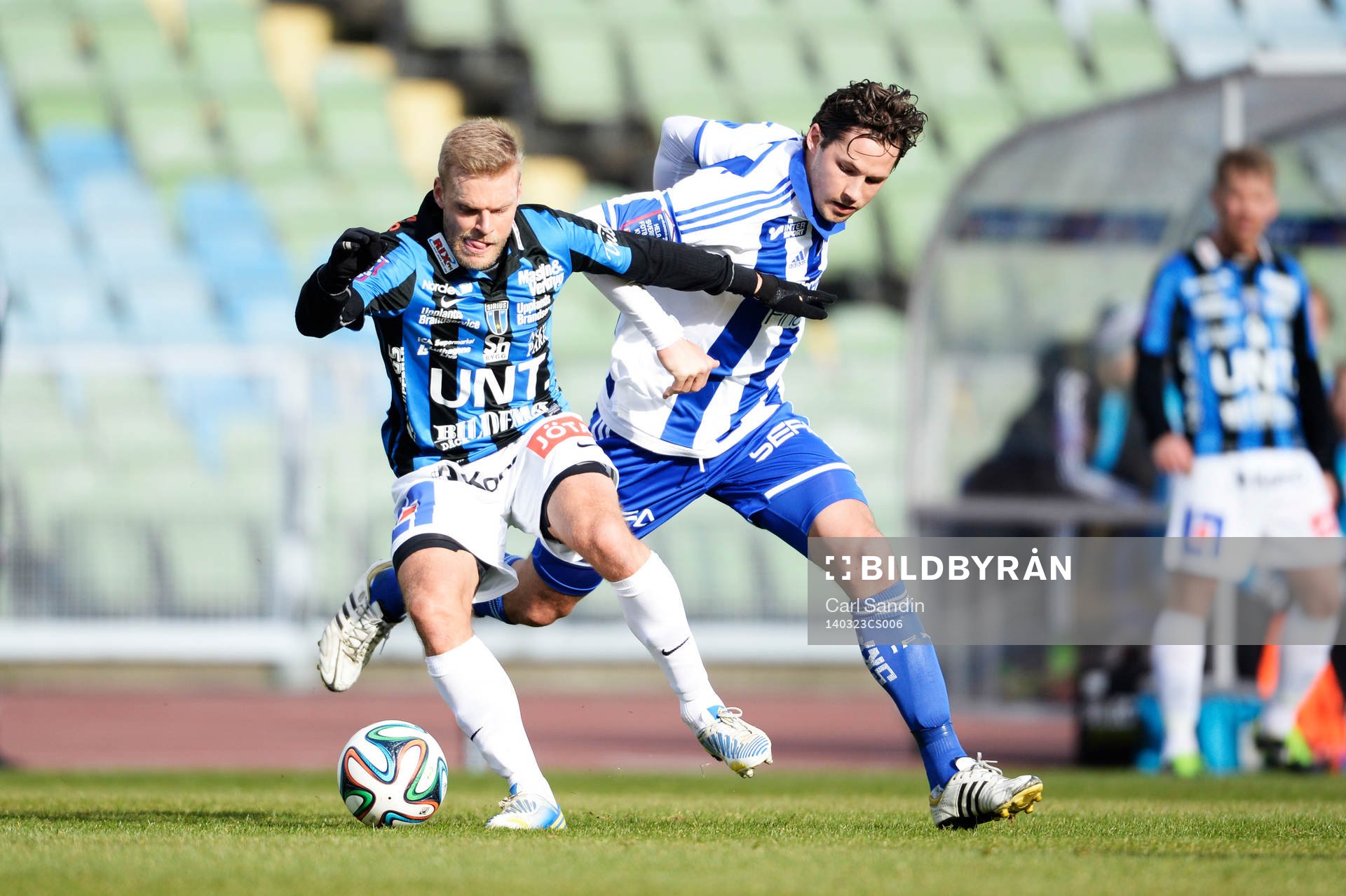 Sirius Johan Arneng  och IFK Göteborgs Philip Haglund