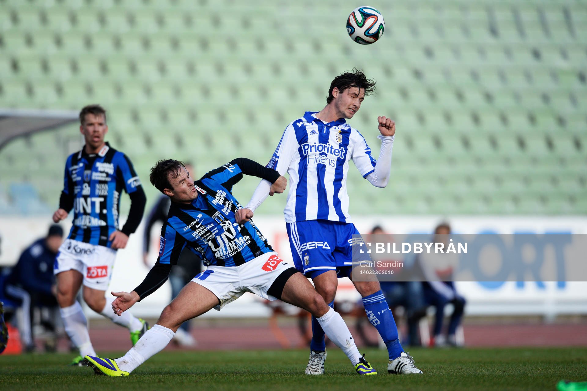 Sirius Niklas Thor och IFK Göteborgs Philip Haglund