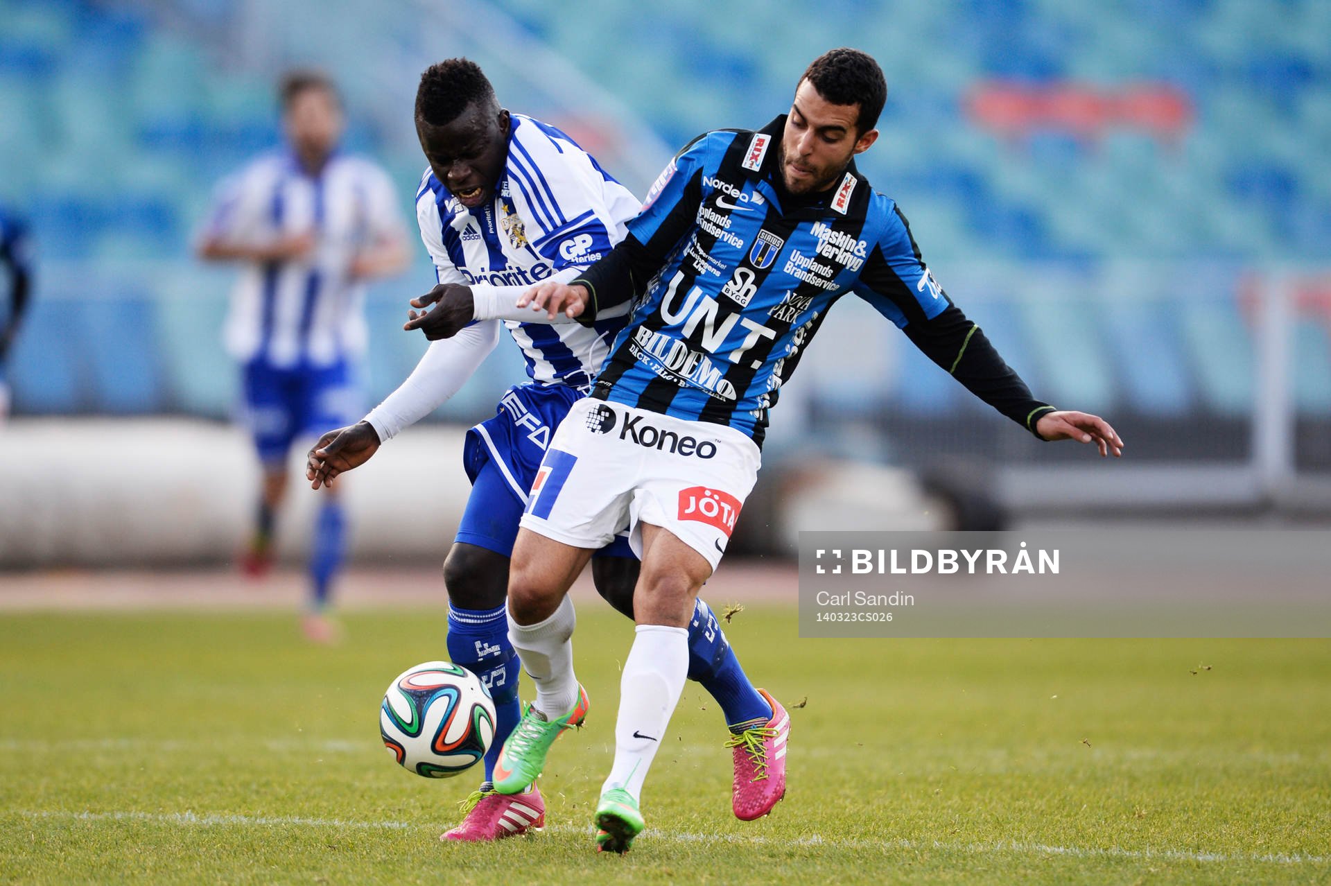 IFK Göteborgs Malick Mané och Sirius Dalil Benyahia