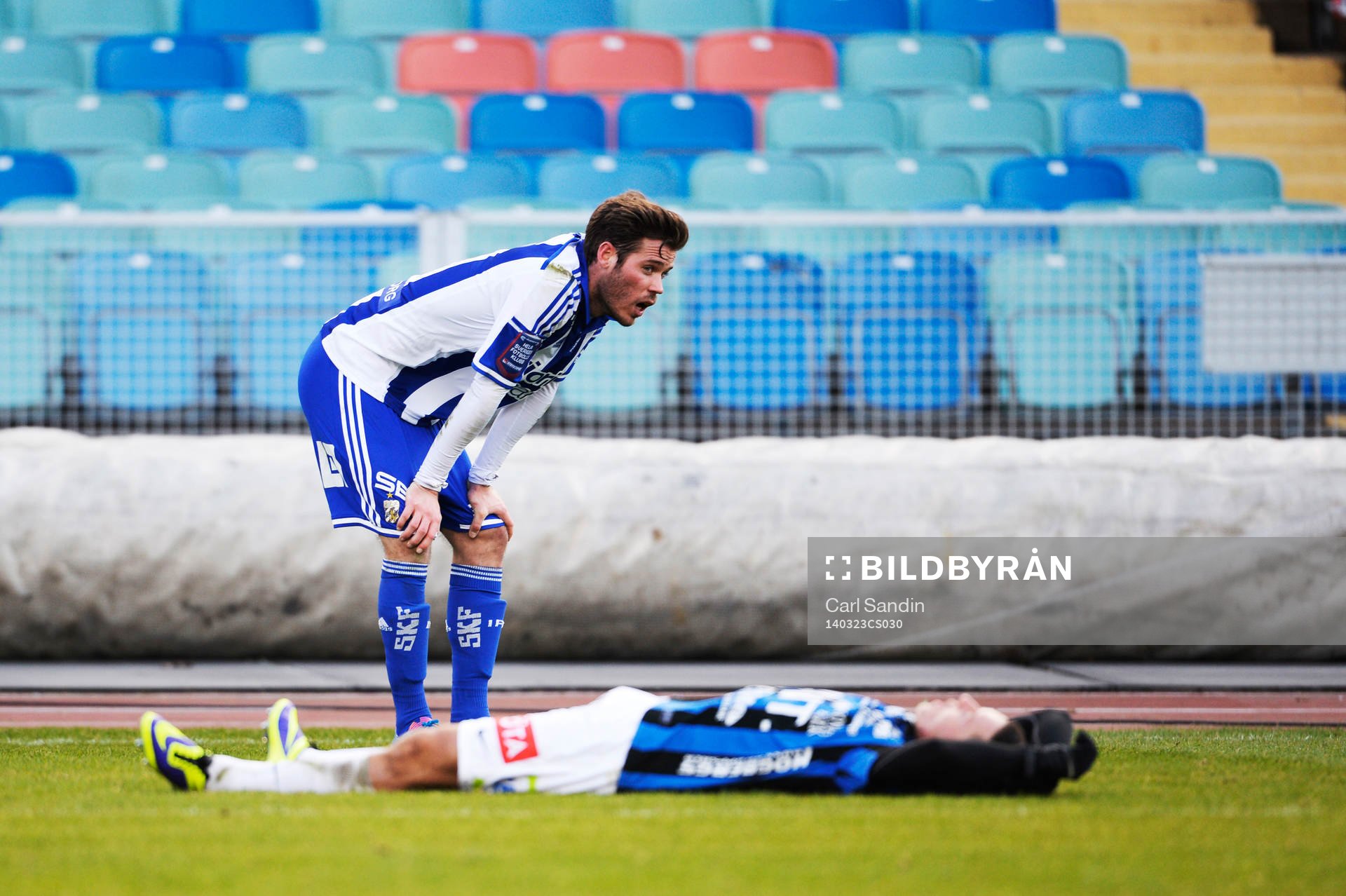 IFK Göteborgs Emil Salomonsson deppar