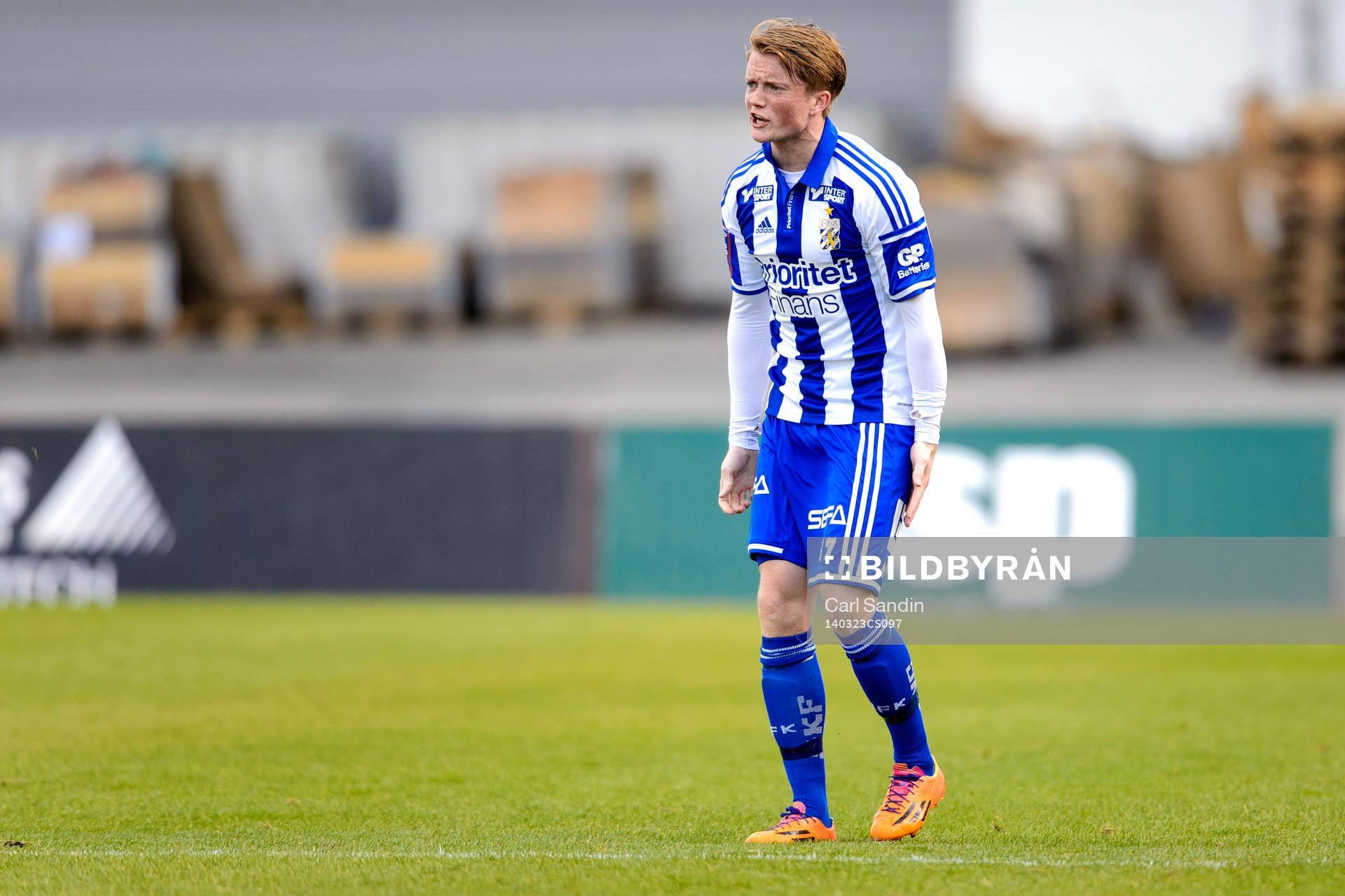 IFK Göteborgs Sam Larsson deppar