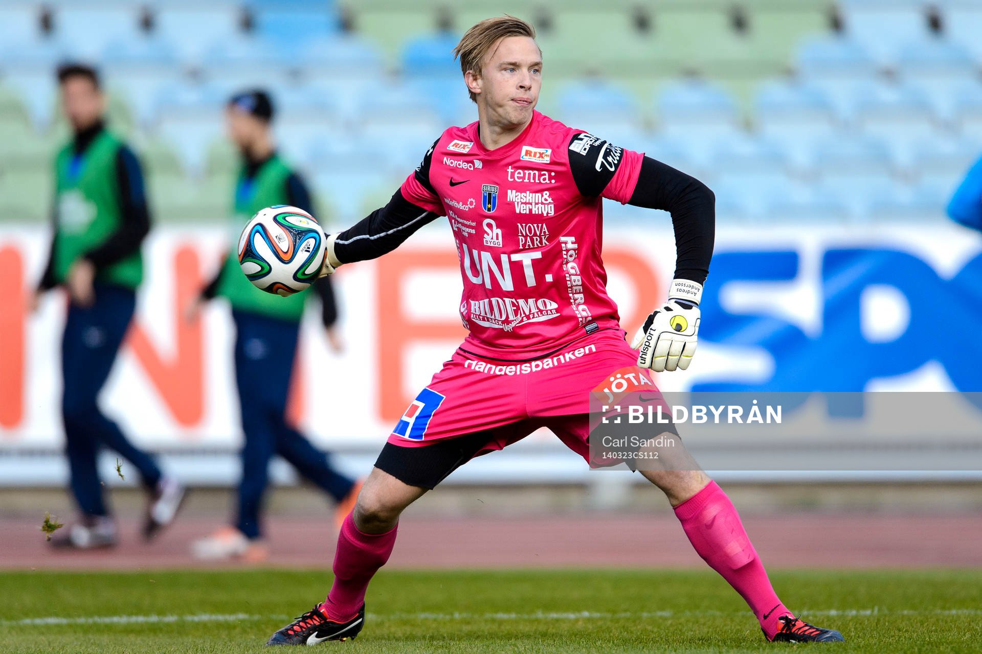 Sirius målvakt Andreas Andersson