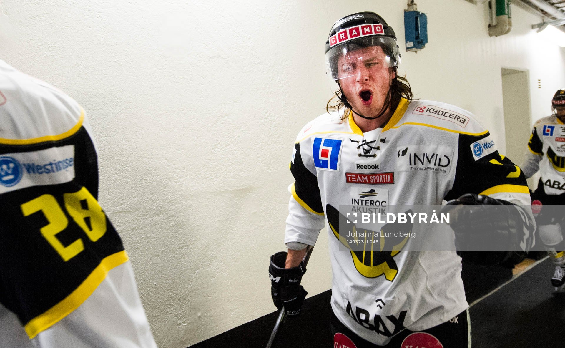Västerås Marcus Jonsson  jublar