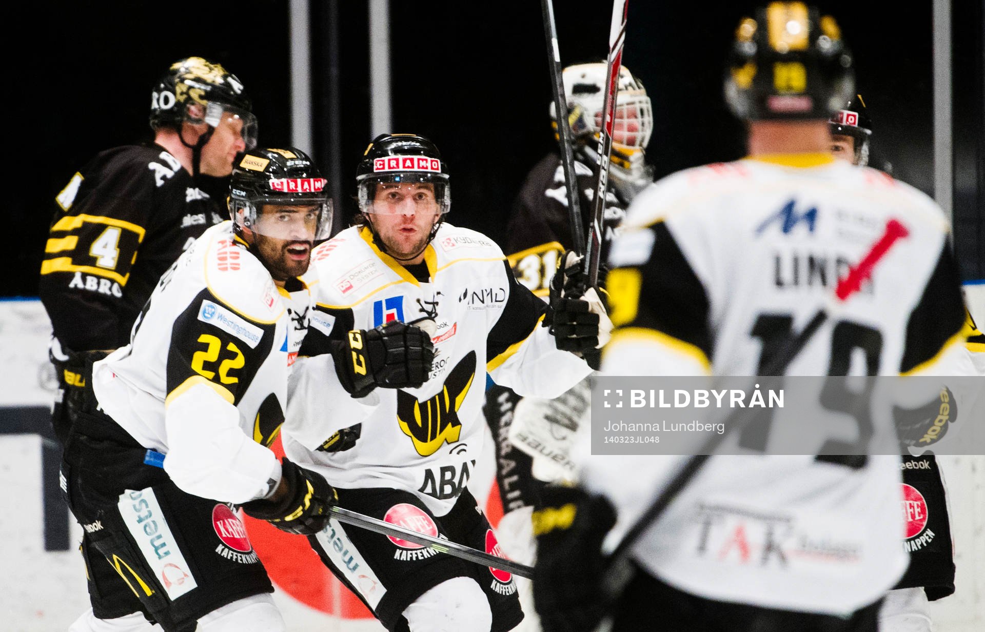 Västerås Kenndal McArdle och Tony Romano  jublar