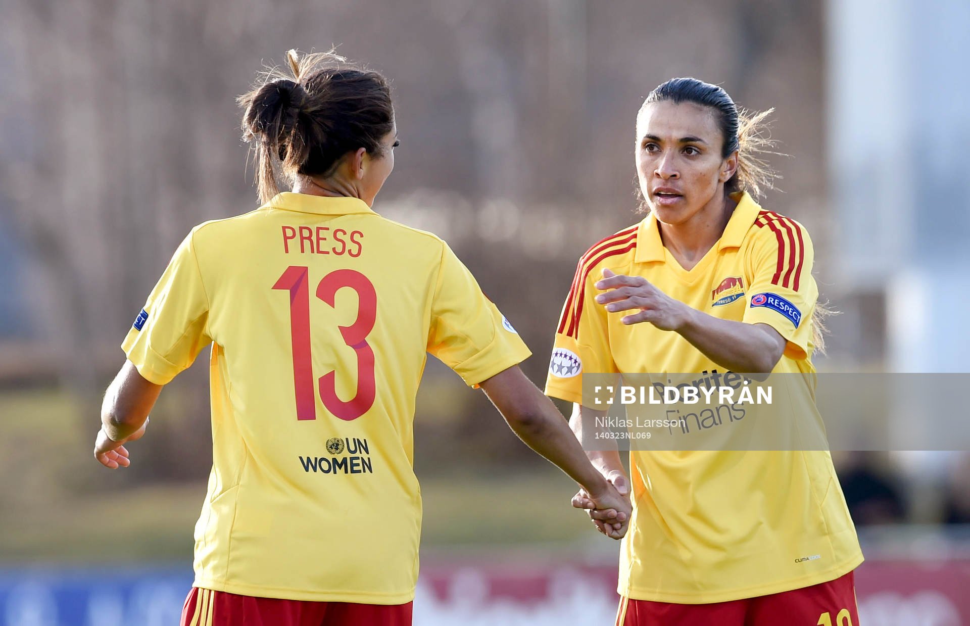 Tyresös Marta Viera Da Silva och Christen Press