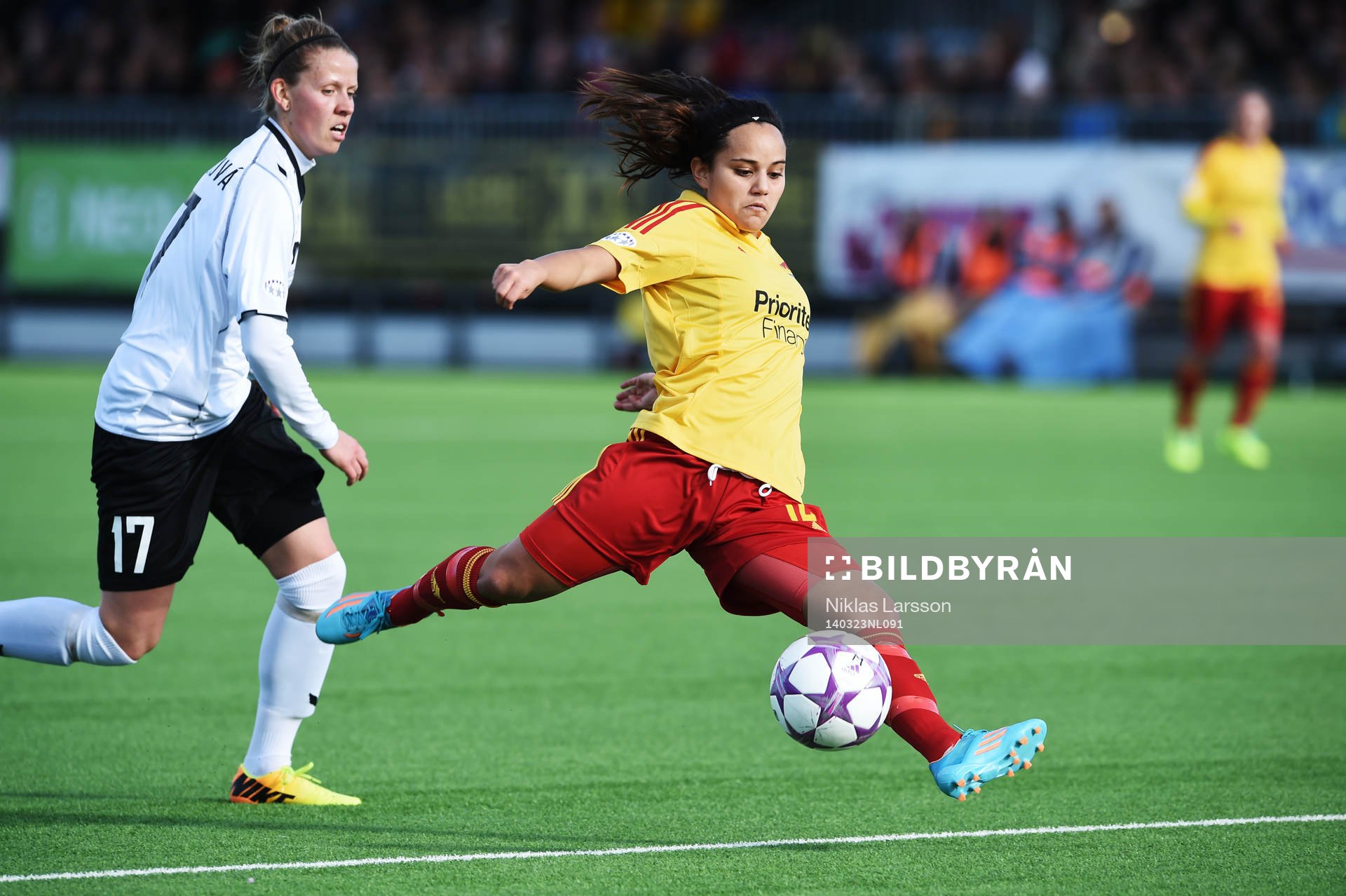 Tyresös Malin Diaz och Neulengbachs Jana Vojtekova