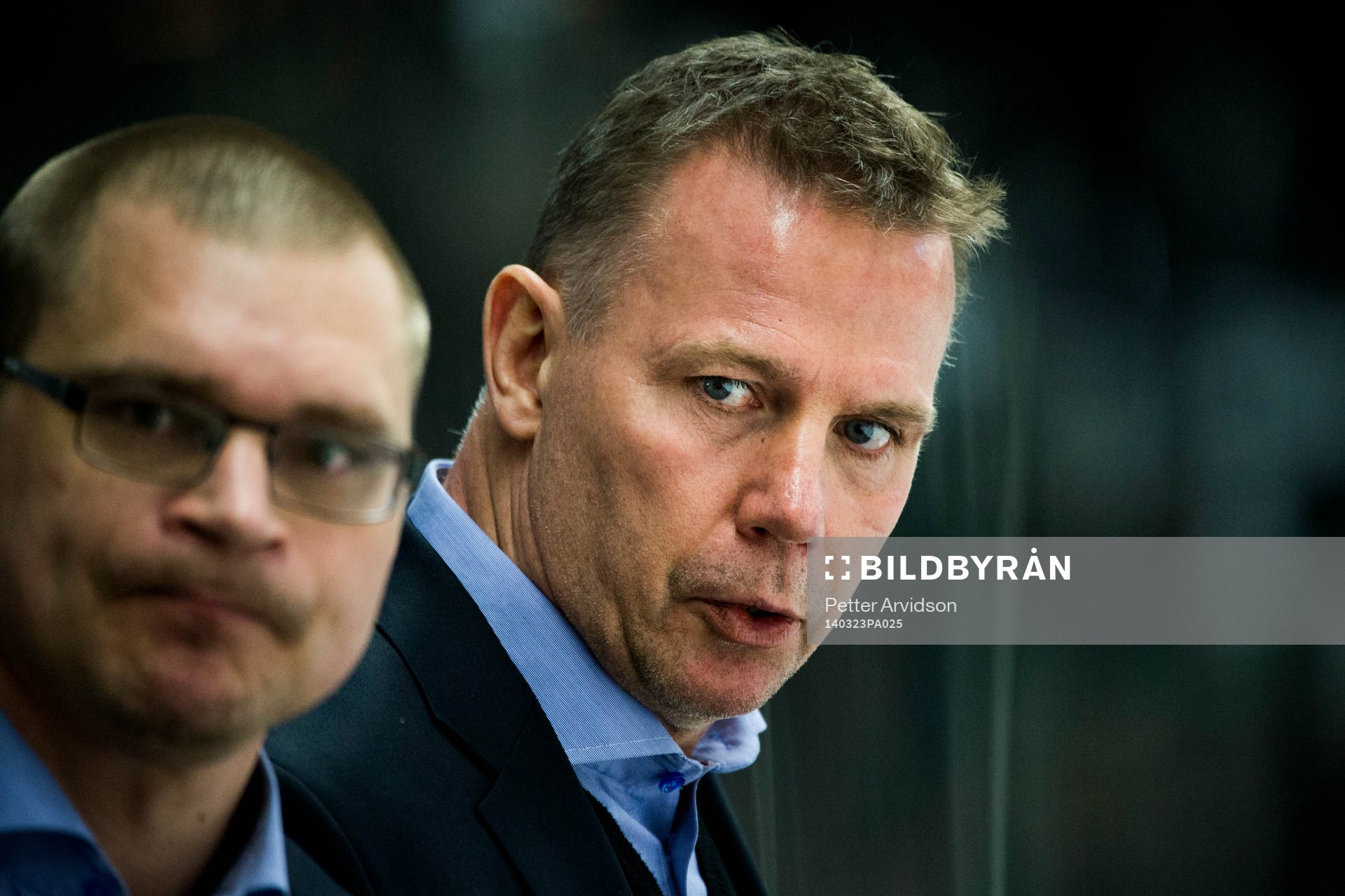 Malmö Redhawks assisterande tränare Björn Hellkvist och