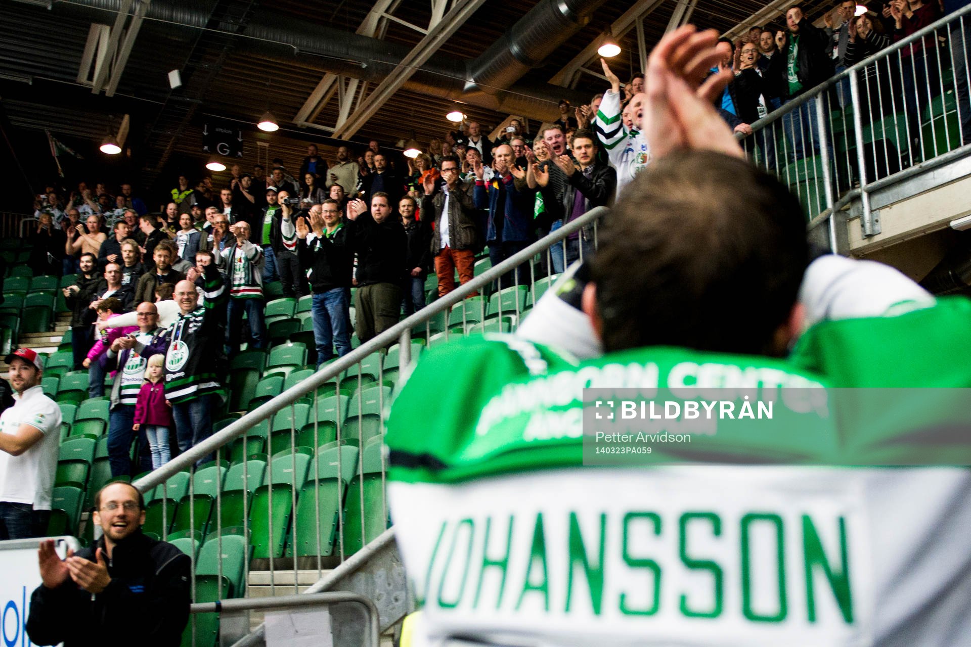 Rögles Jakob Johansson som gjorde sin 100e kvalseriematch