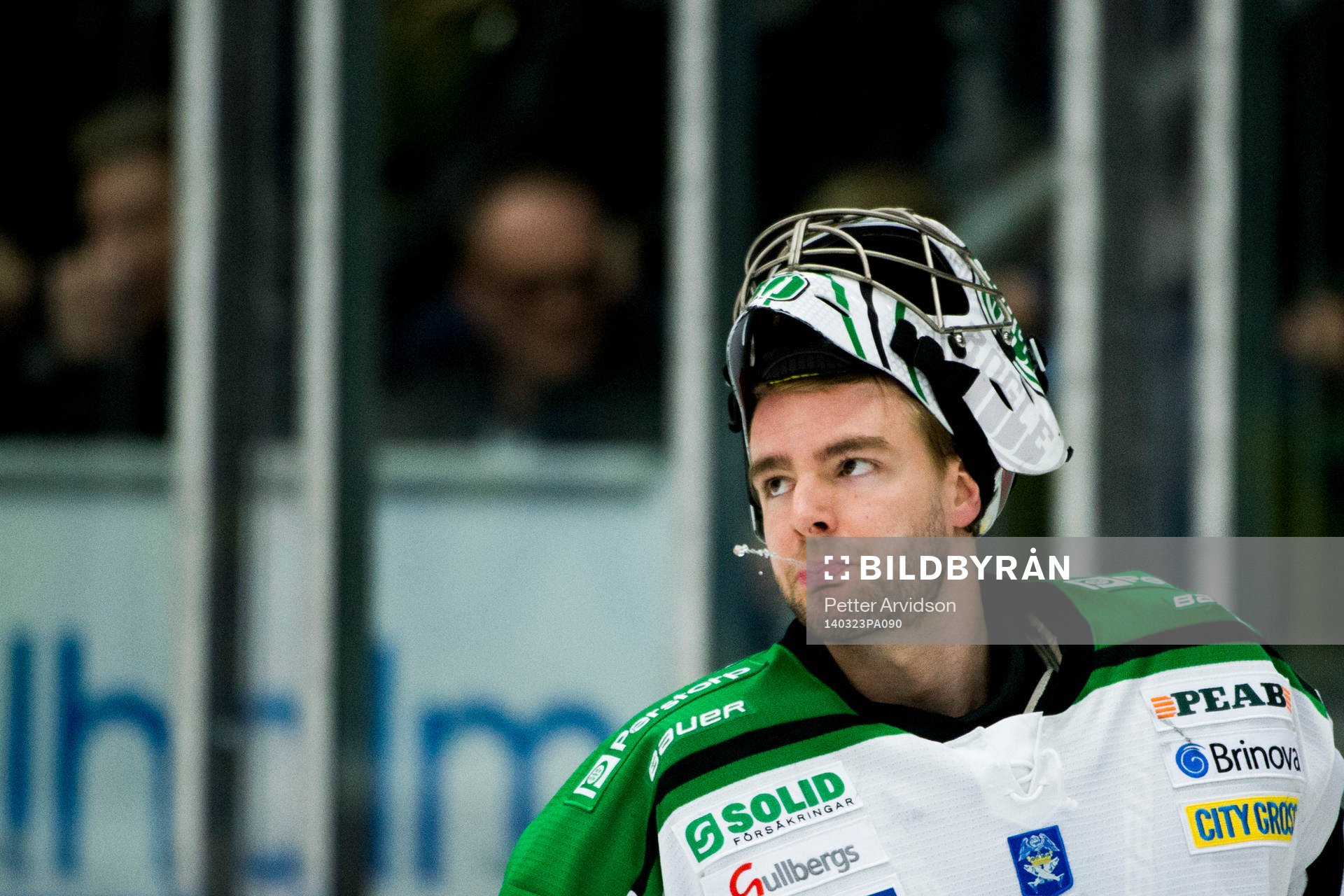 Rögles målvakt Kevin Lindskoug