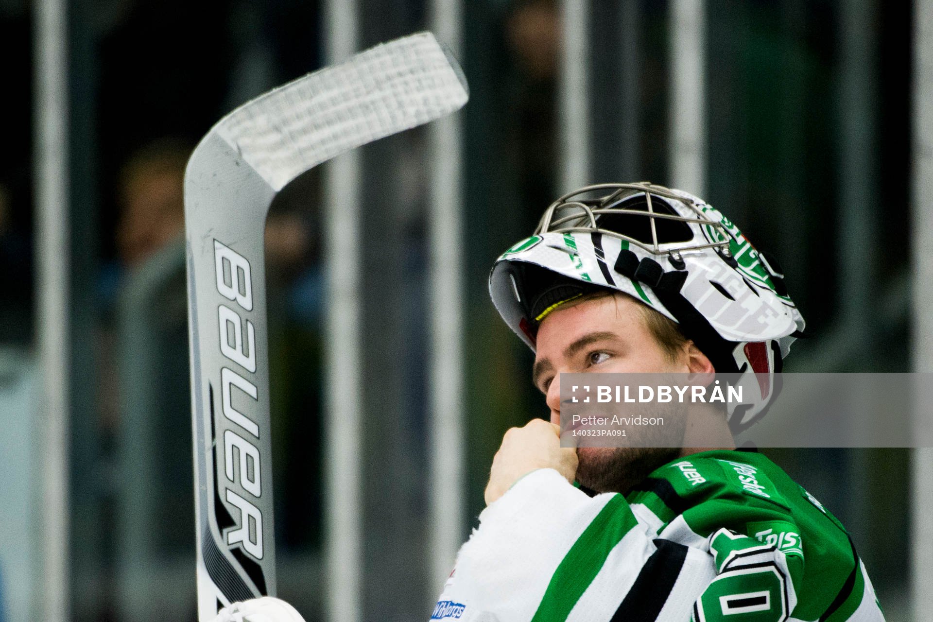 Rögles målvakt Kevin Lindskoug