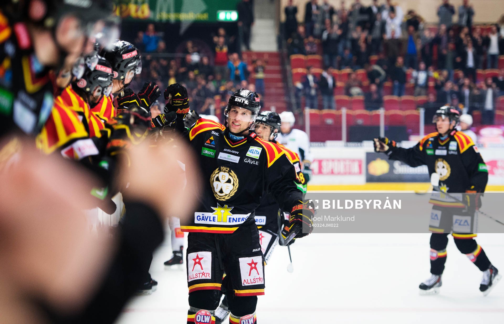 Brynäs Greg Scott jublar