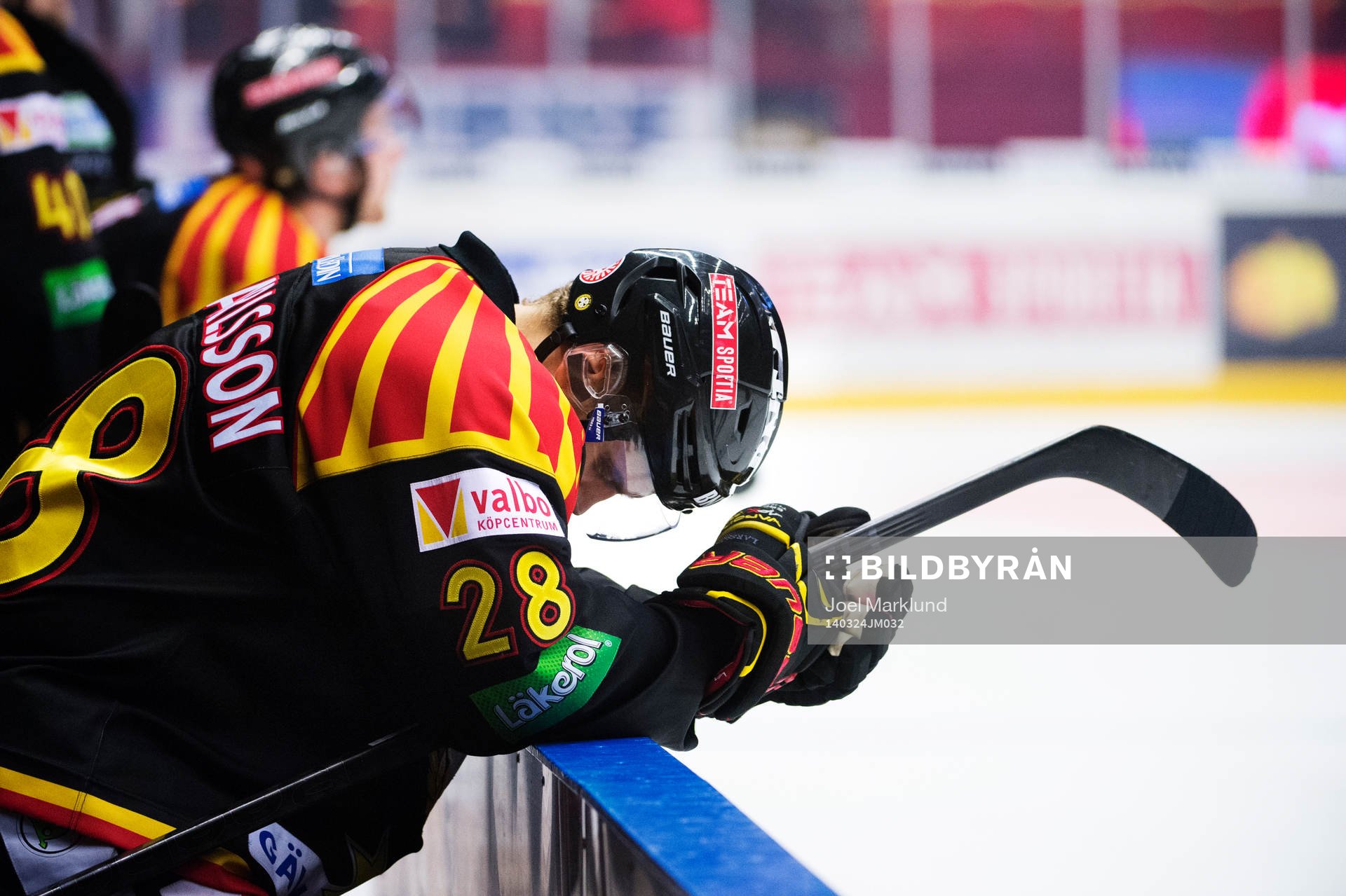 Brynäs Victor Rollin Karlsson deppar