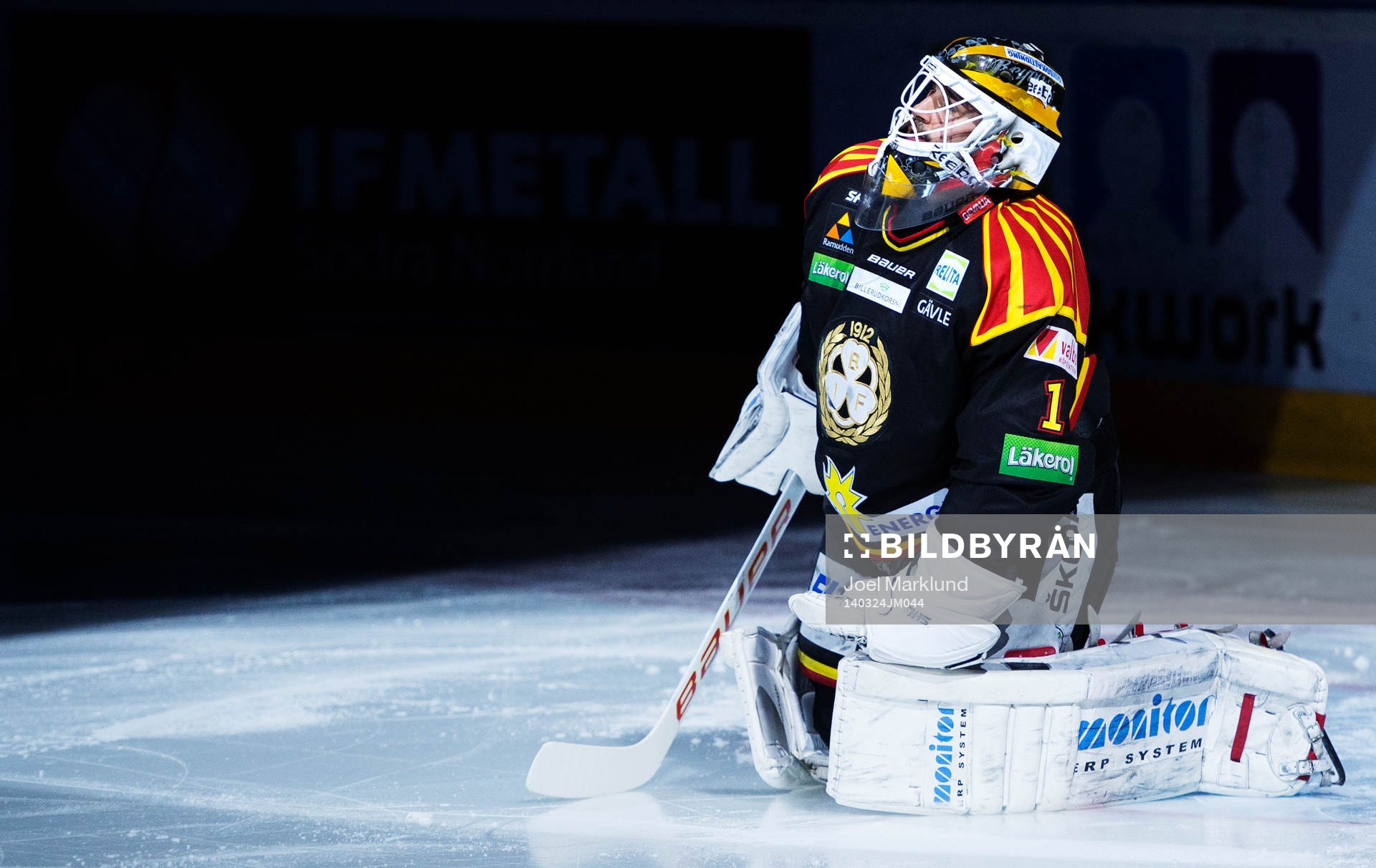 Brynäs målvakt Bernhard Starkbaum