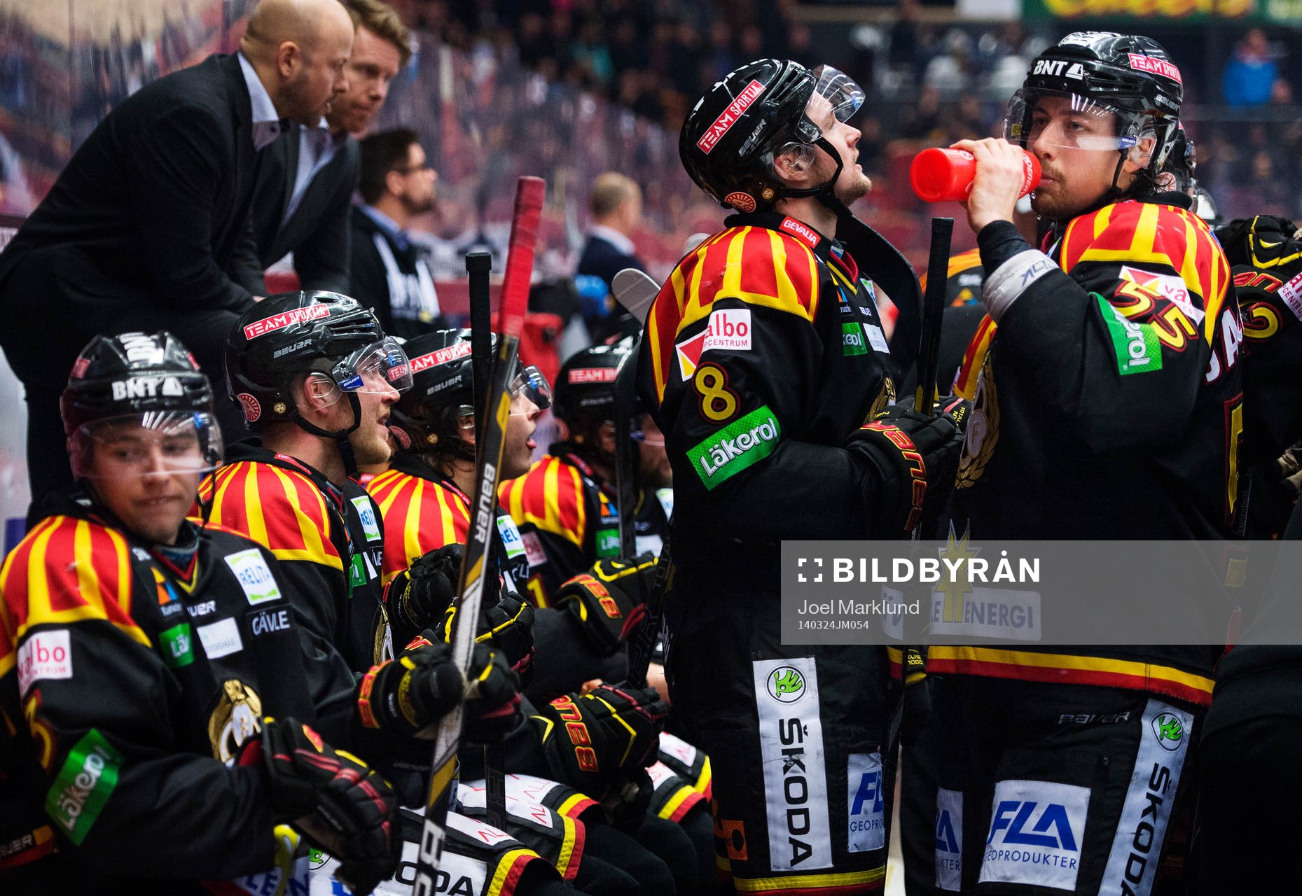Spelare i Brynäs bås