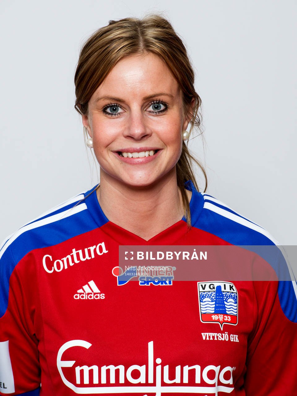 Vittsjös Sofie Andersson poserar för ett porträtt den 24 mars 2014 i Vittsjö.
