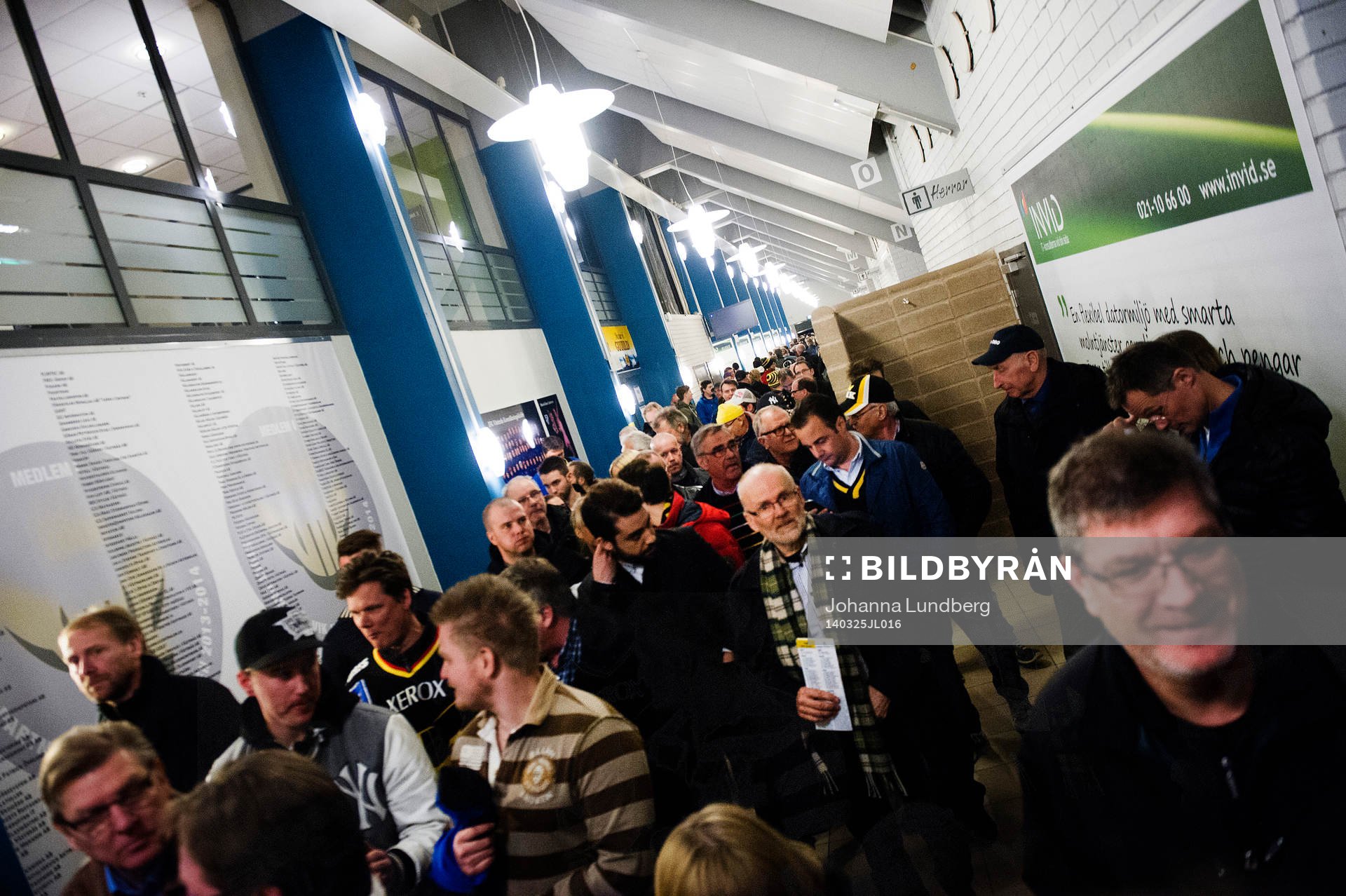 ABB Arena får utrymmas