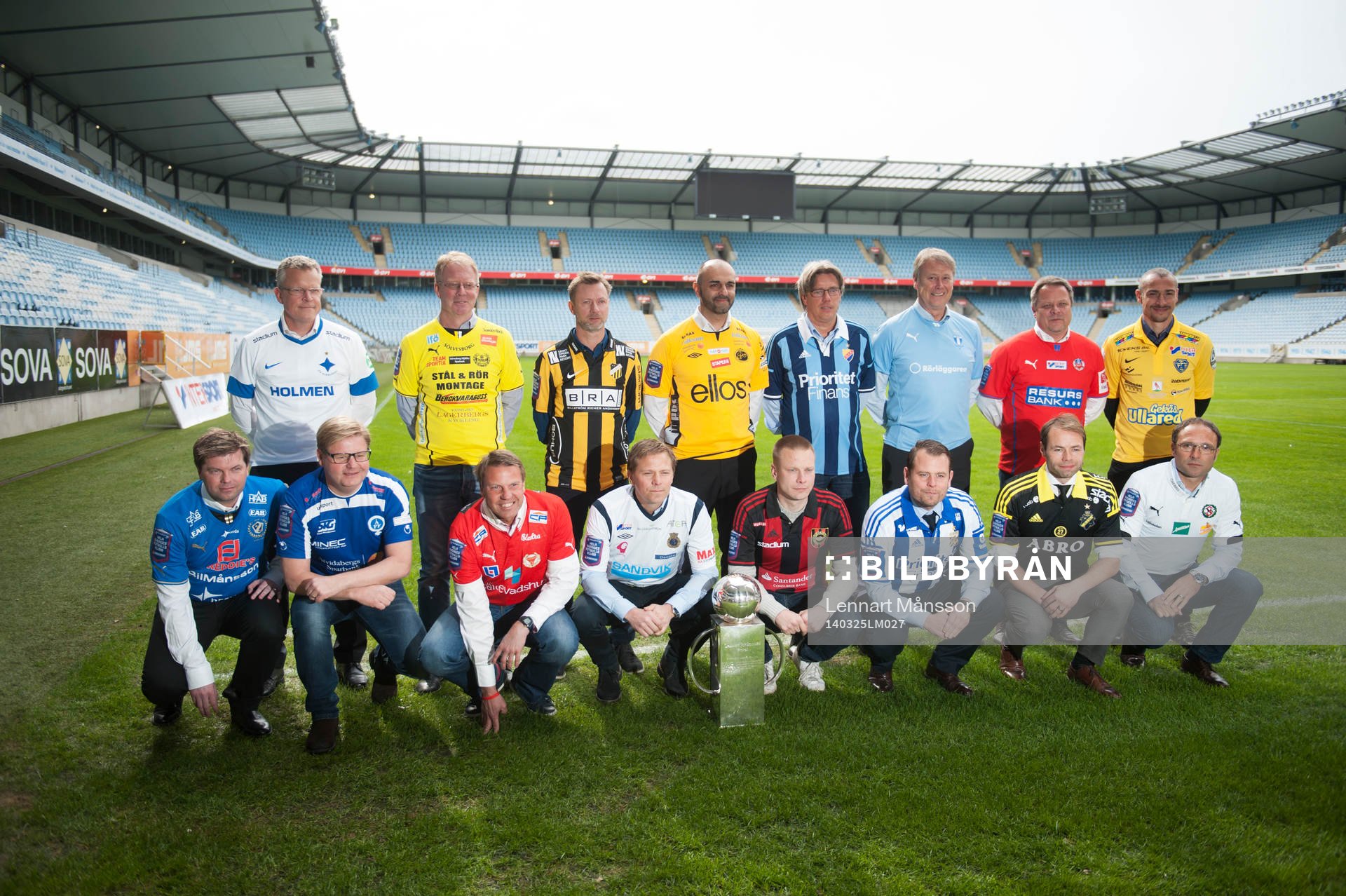 De allsvenska tränarna vid fotbollens allsvenska