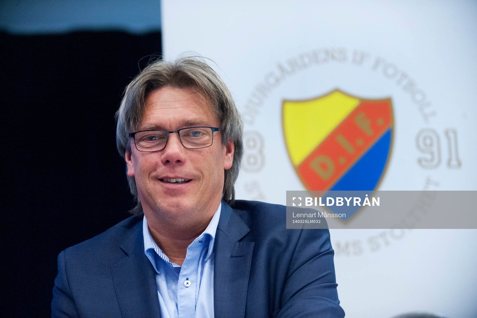 Djurgårdens tränare Per Olsson vid fotbollens allsvenska