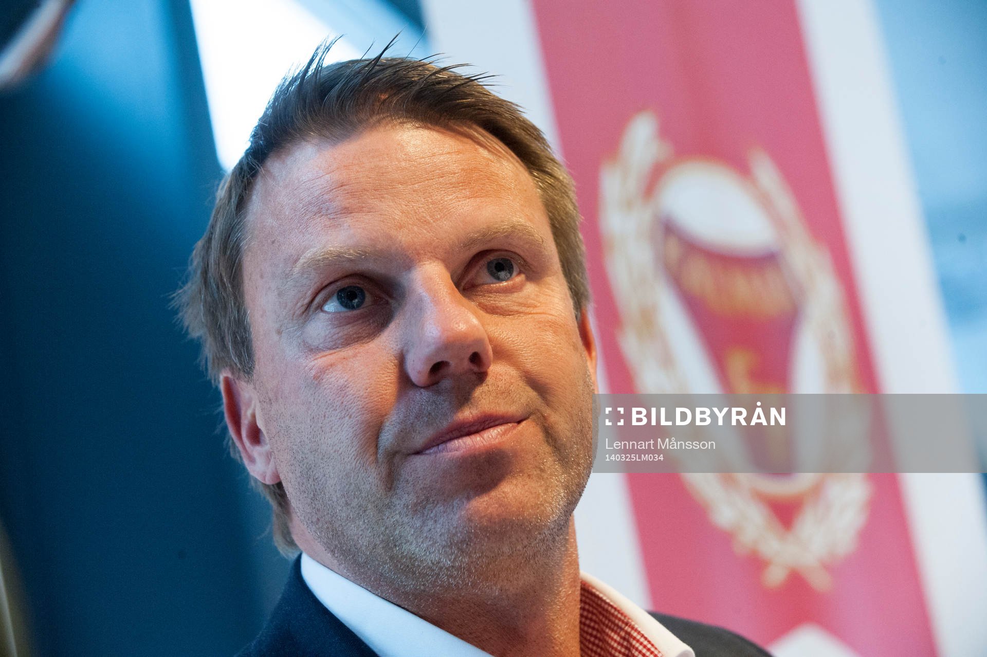 Kalmars tränare Hans Eklund vid fotbollens allsvenska