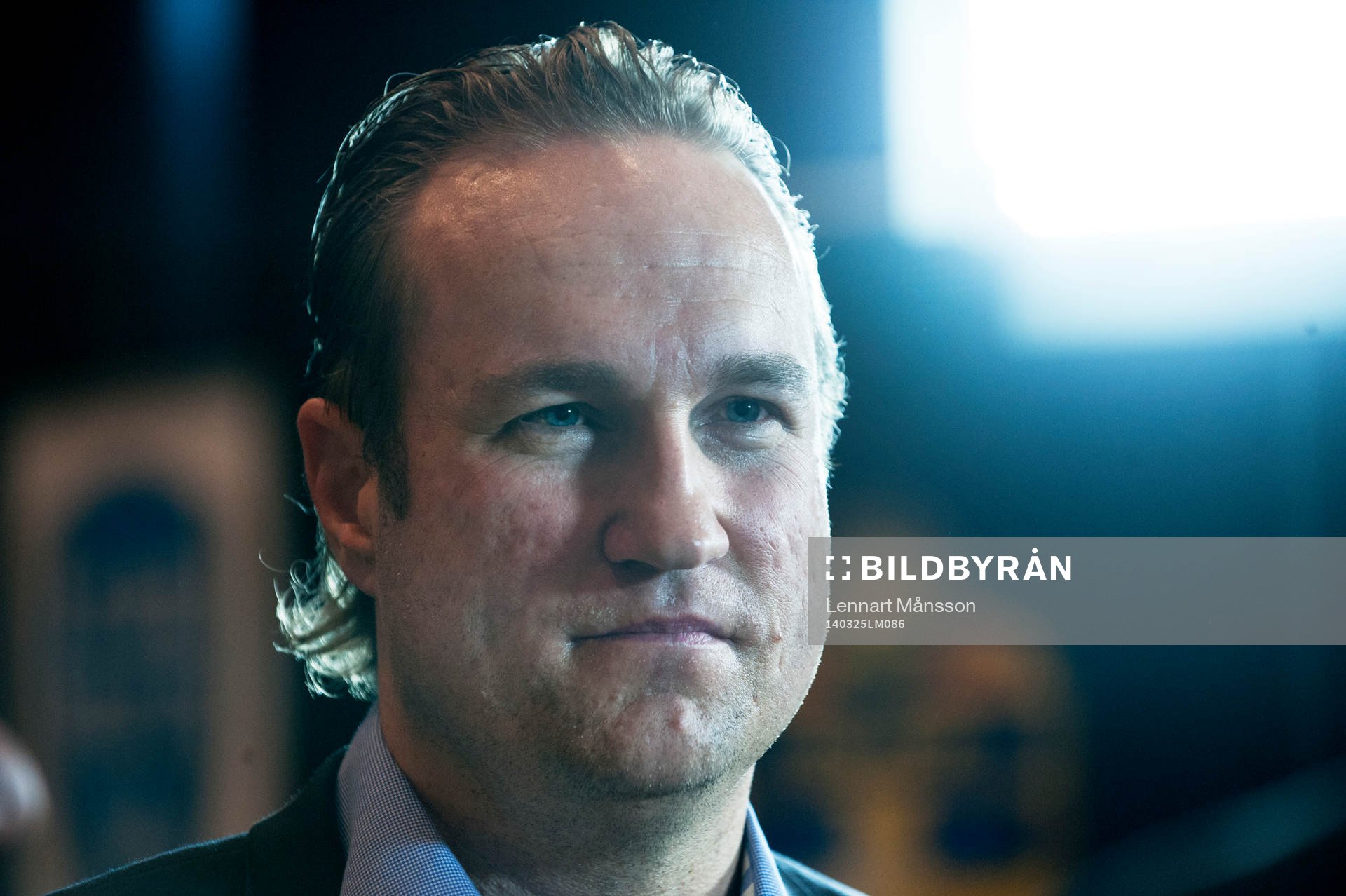  Chris Härenstam, TV,  vid fotbollens allsvenska upptaktsträff 25 mars 2014.