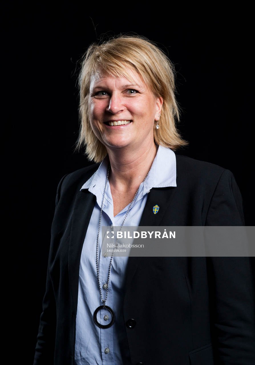 Camilla Hagman under fotbollens allsvenska upptaktsträff 25 mars 2014 i Malmö.