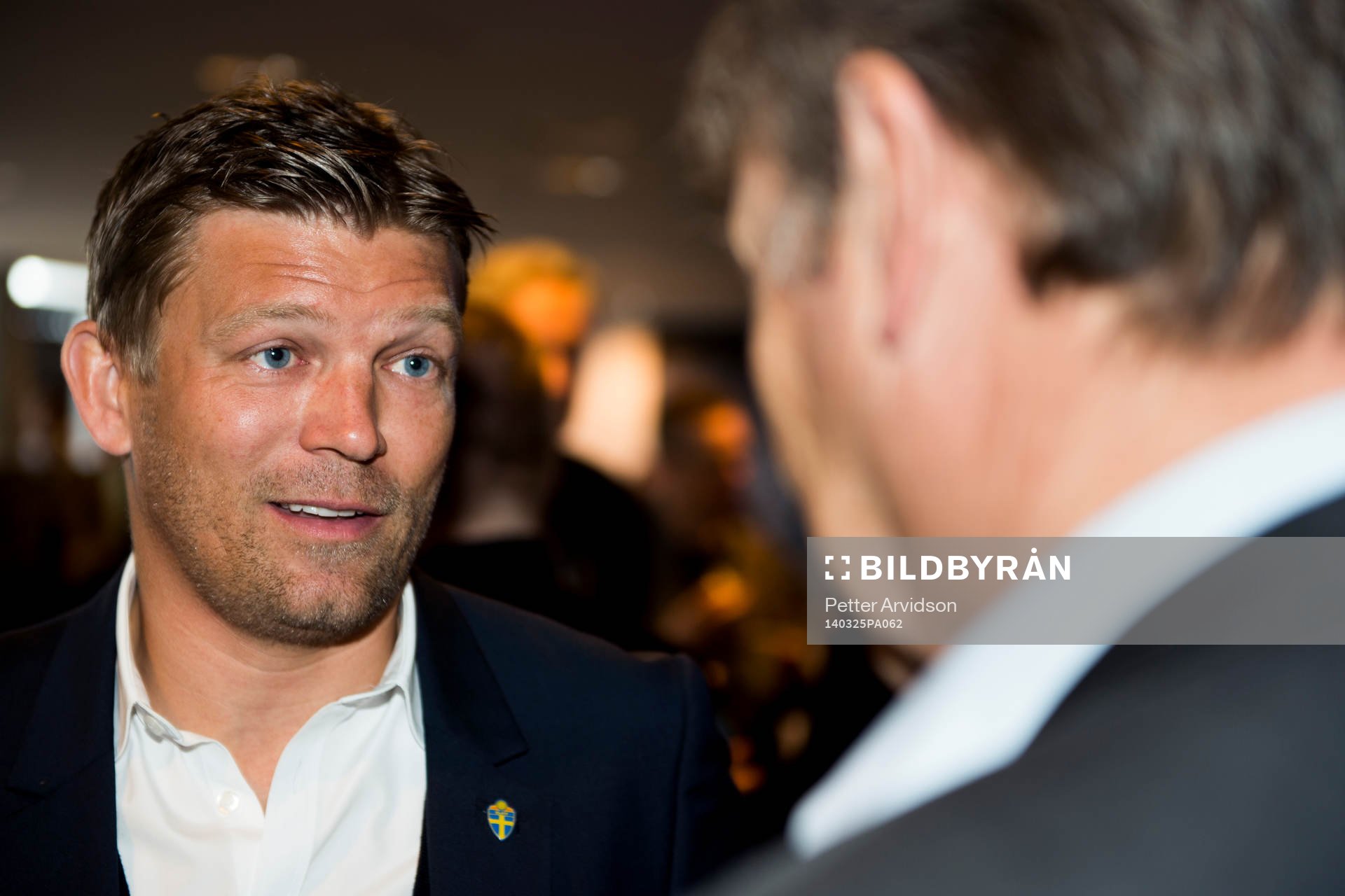 Marcus Allbäck, players manager Sverige
