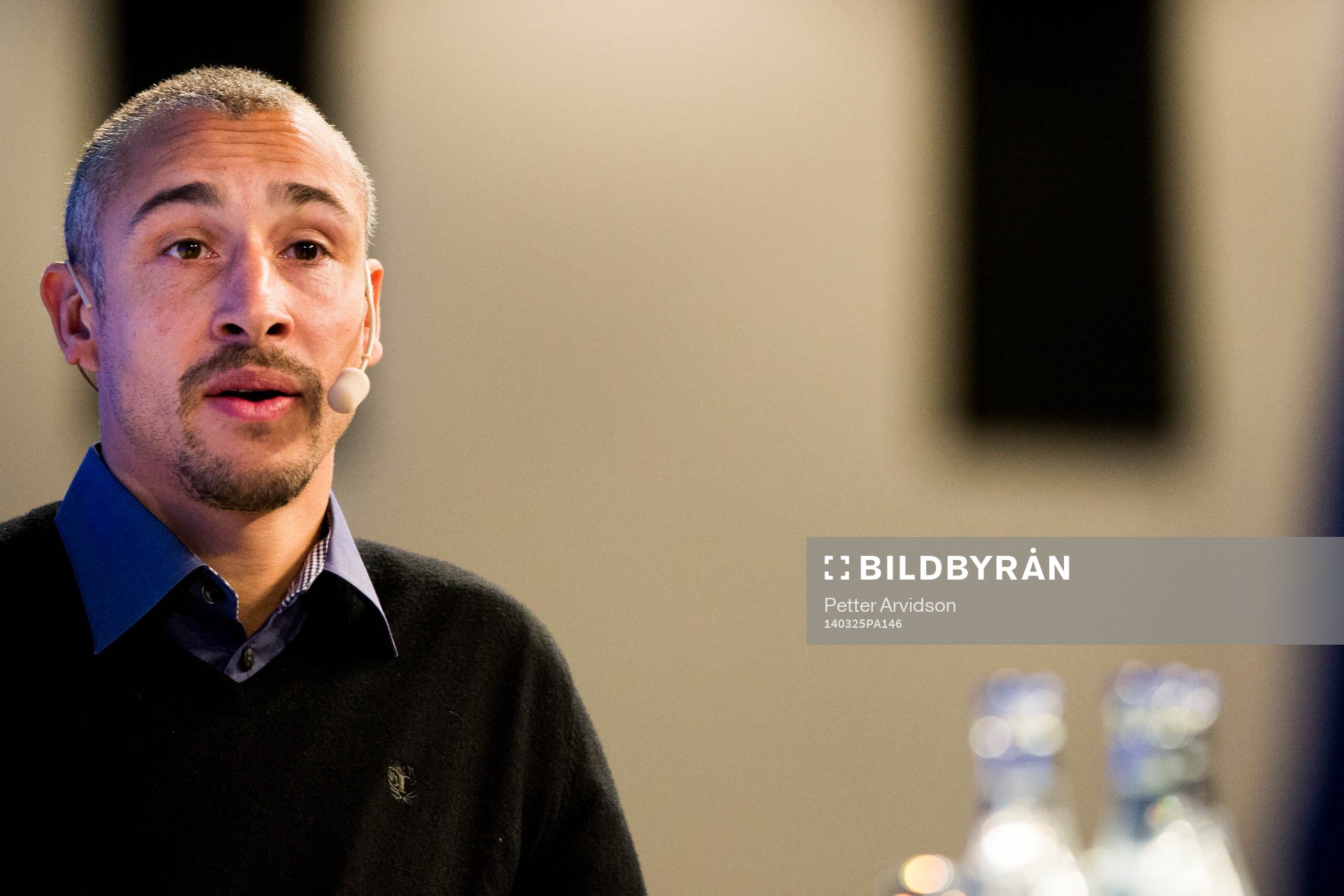 Falkenbergs tränare Henrik Larsson
