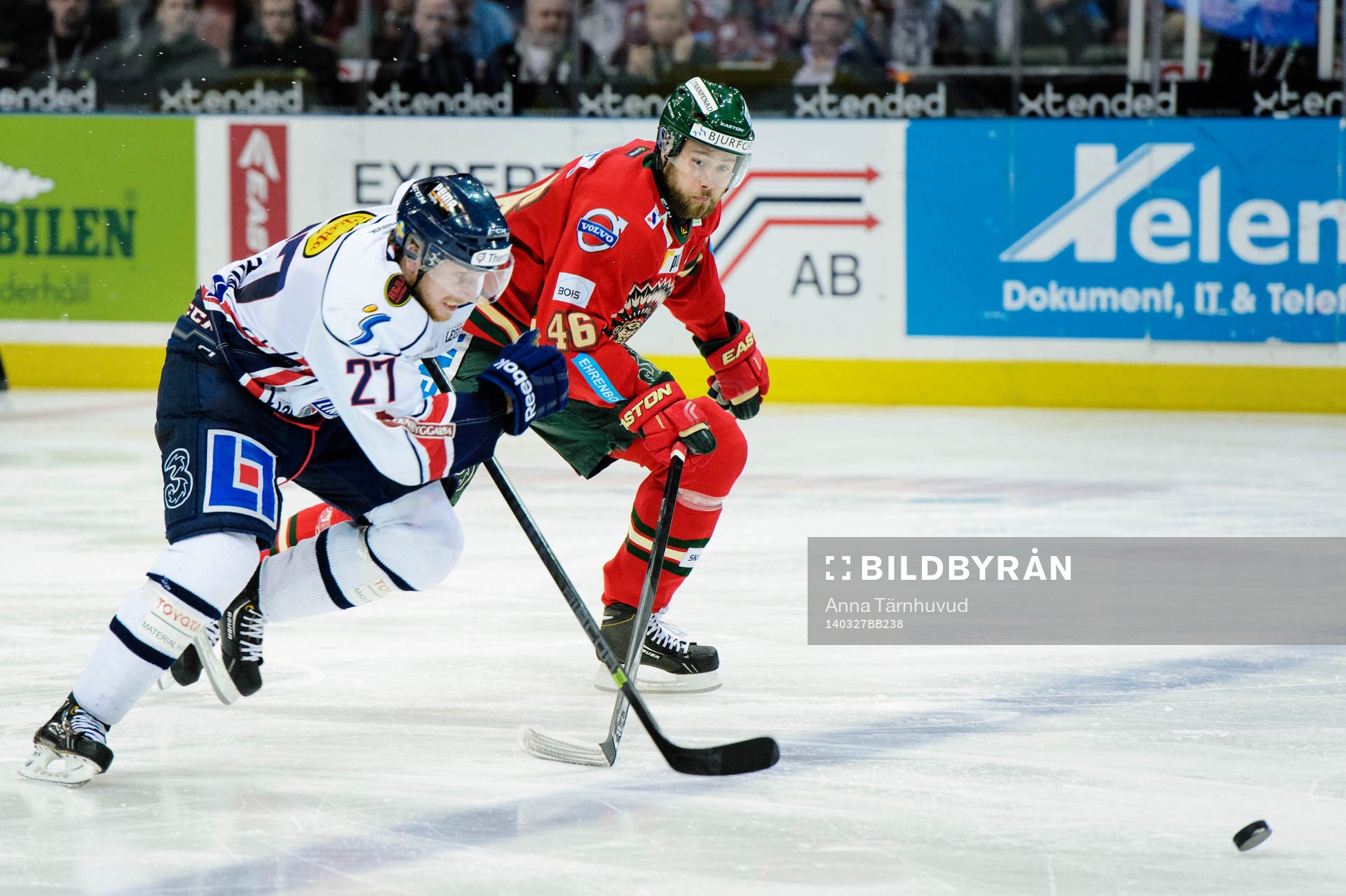 Frölundas Christoffer Persson och Linköpings  Joachim
