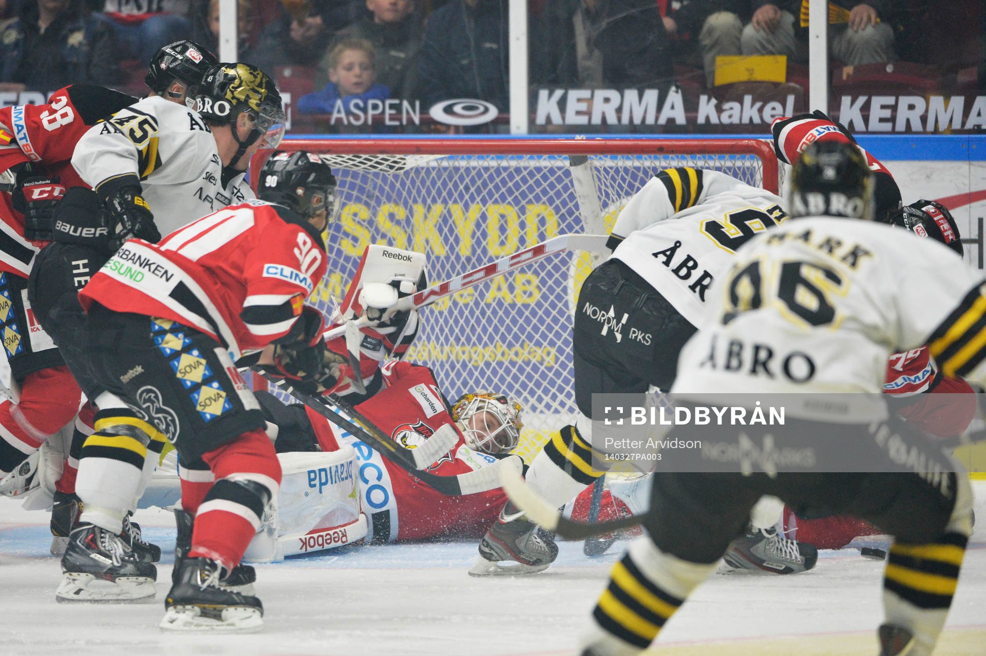 Malmö Redhawks målvakt Robin Rahm