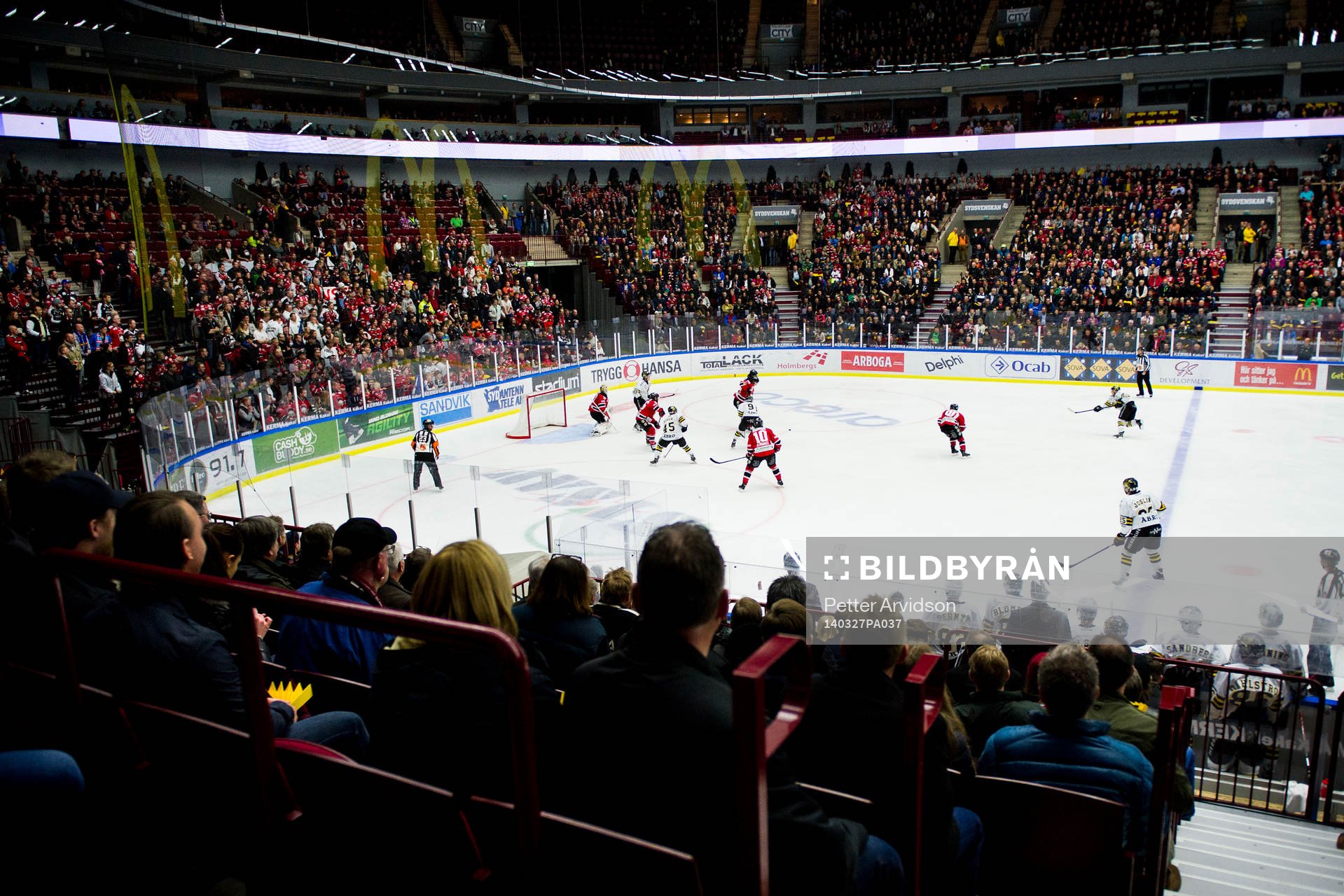Spel i Malmö Arena