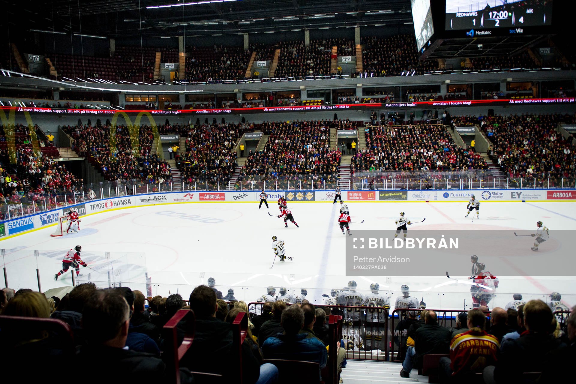 Spel i Malmö Arena