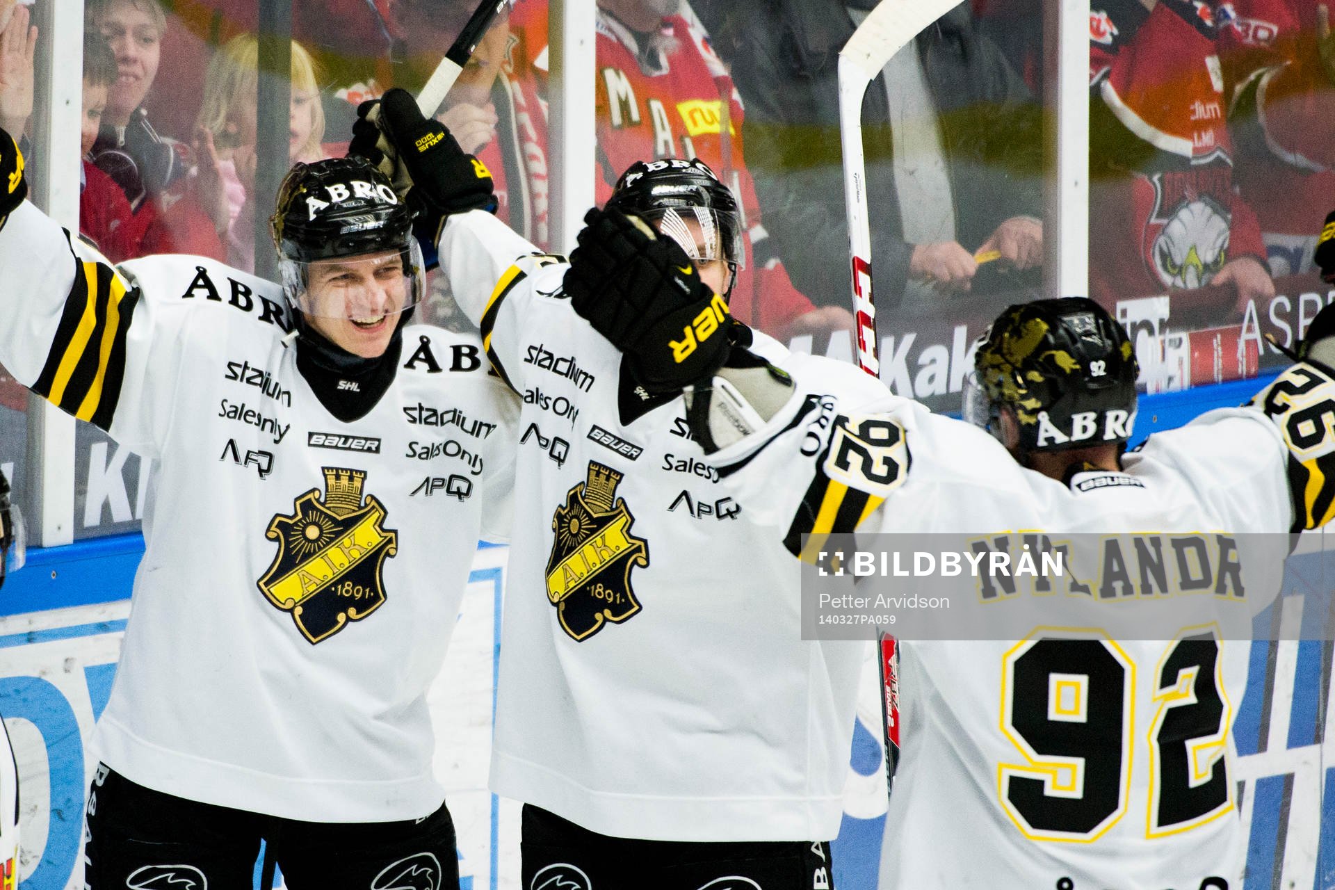 AIK firar Fredrik Hynning
