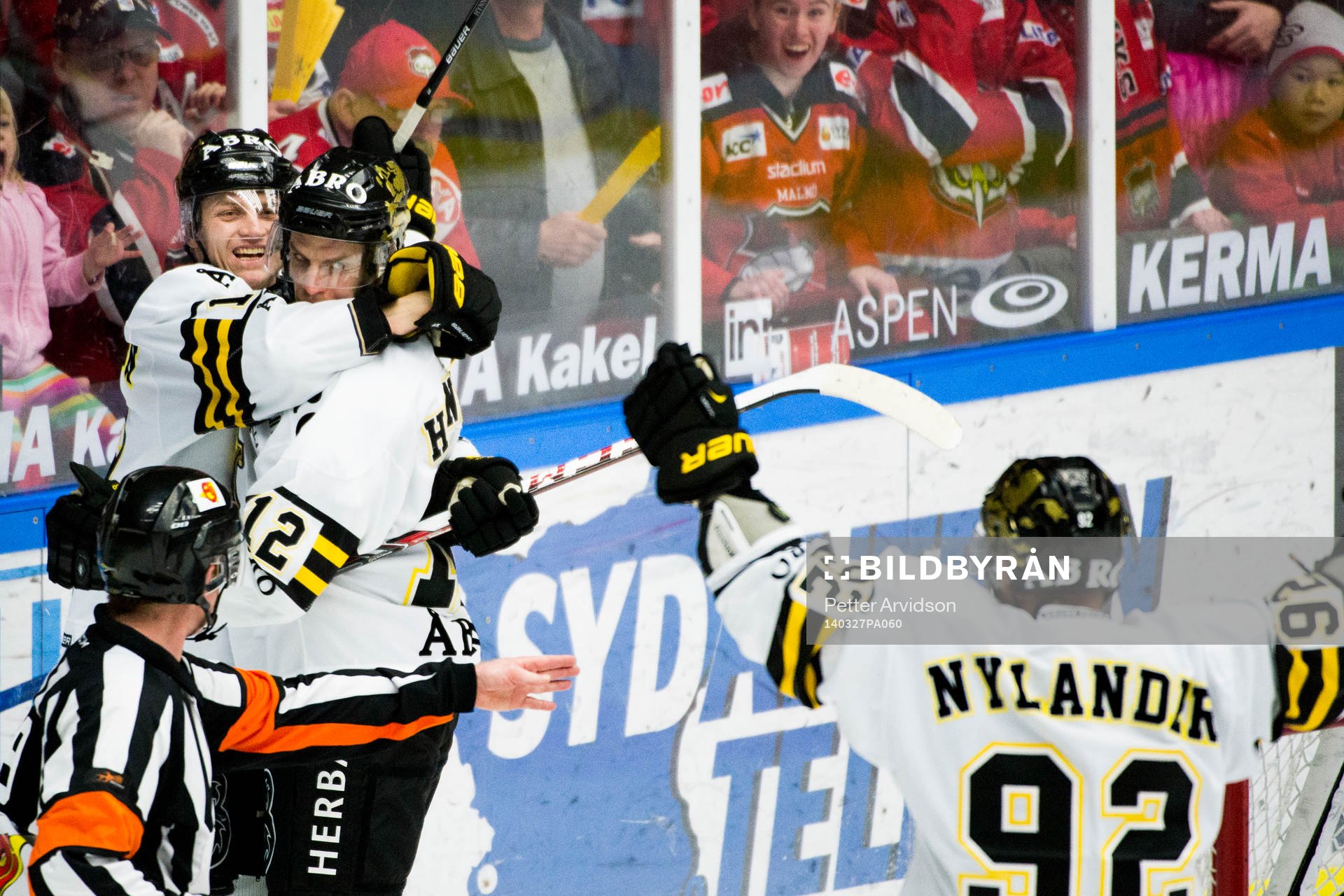 AIK firar Fredrik Hynning