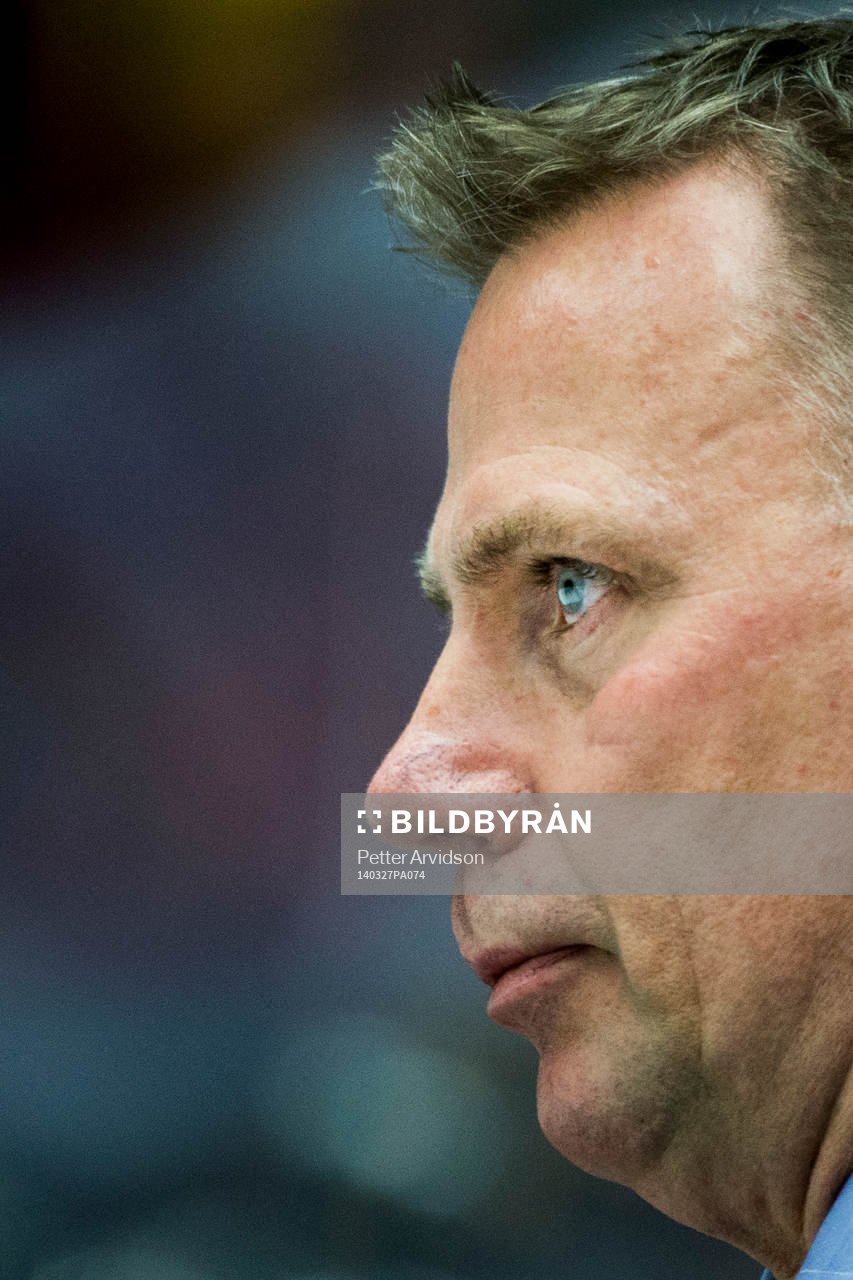 Malmö Redhawks tränare Mats Lusth