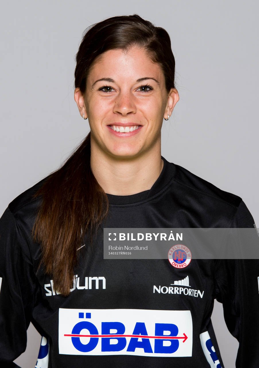 Damfotbollsspelaren Stephanie Labbe, målvakt, Örebro