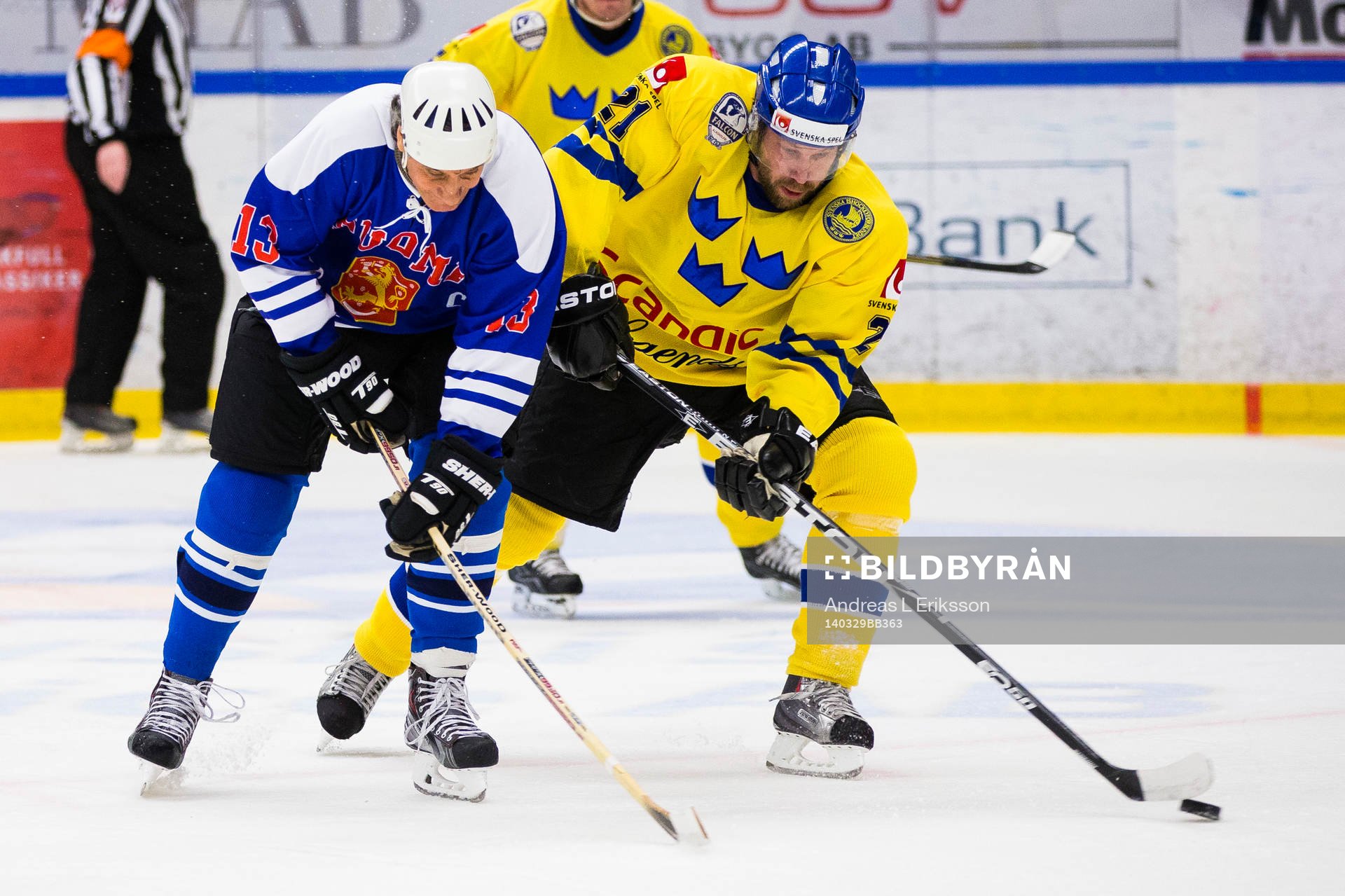 Lion Legends Veli-Pekka Ketola och Tre Kronor Legends Peter