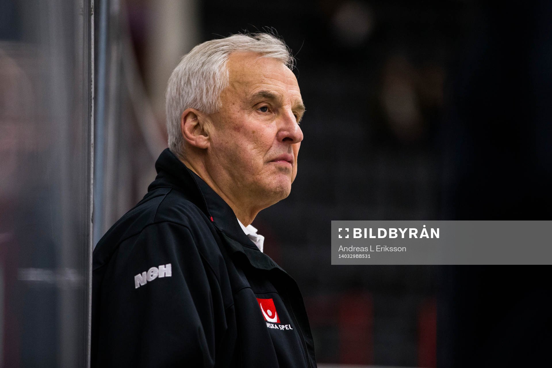 Tre Kronor Legends tränare Curt Lundmark