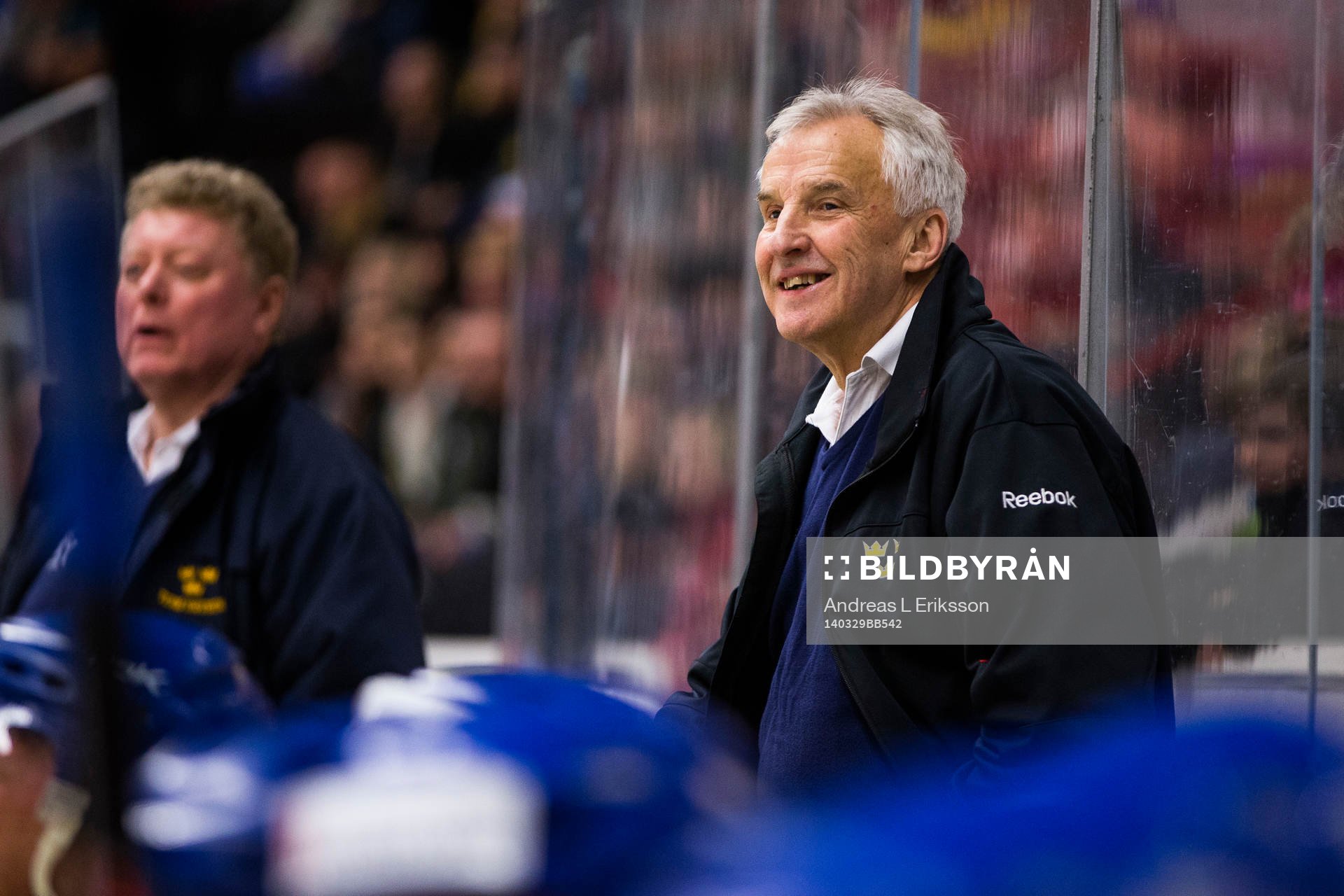 Tre Kronor Legends tränare Curt Lundmark