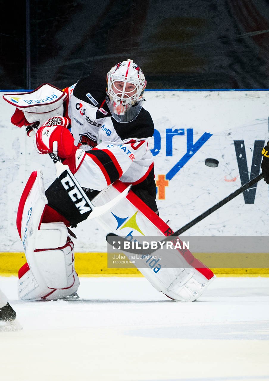 Malmö Redhawks målvakt Pontus Sjögren