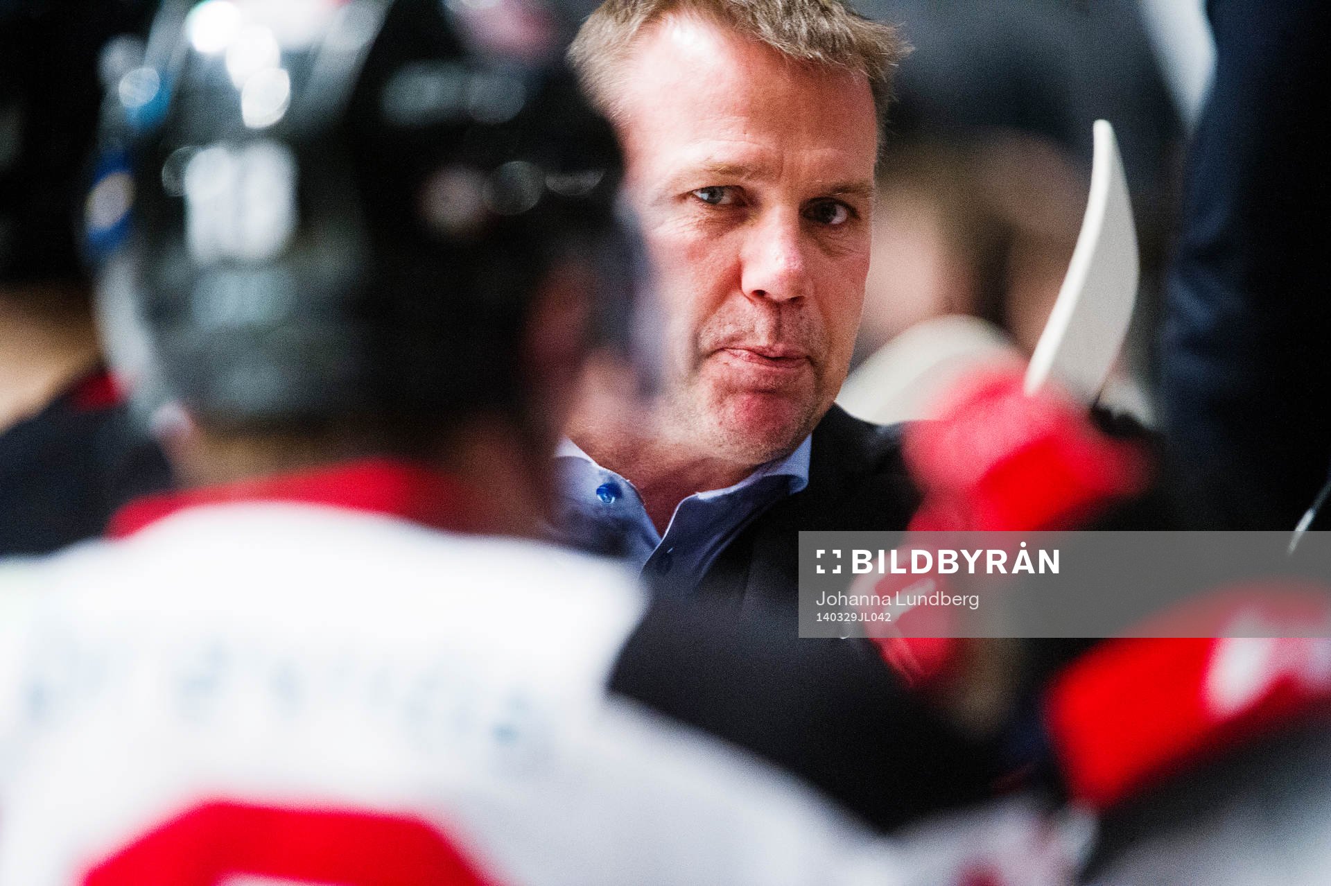 Malmö Redhawks tränare Mats Lusth