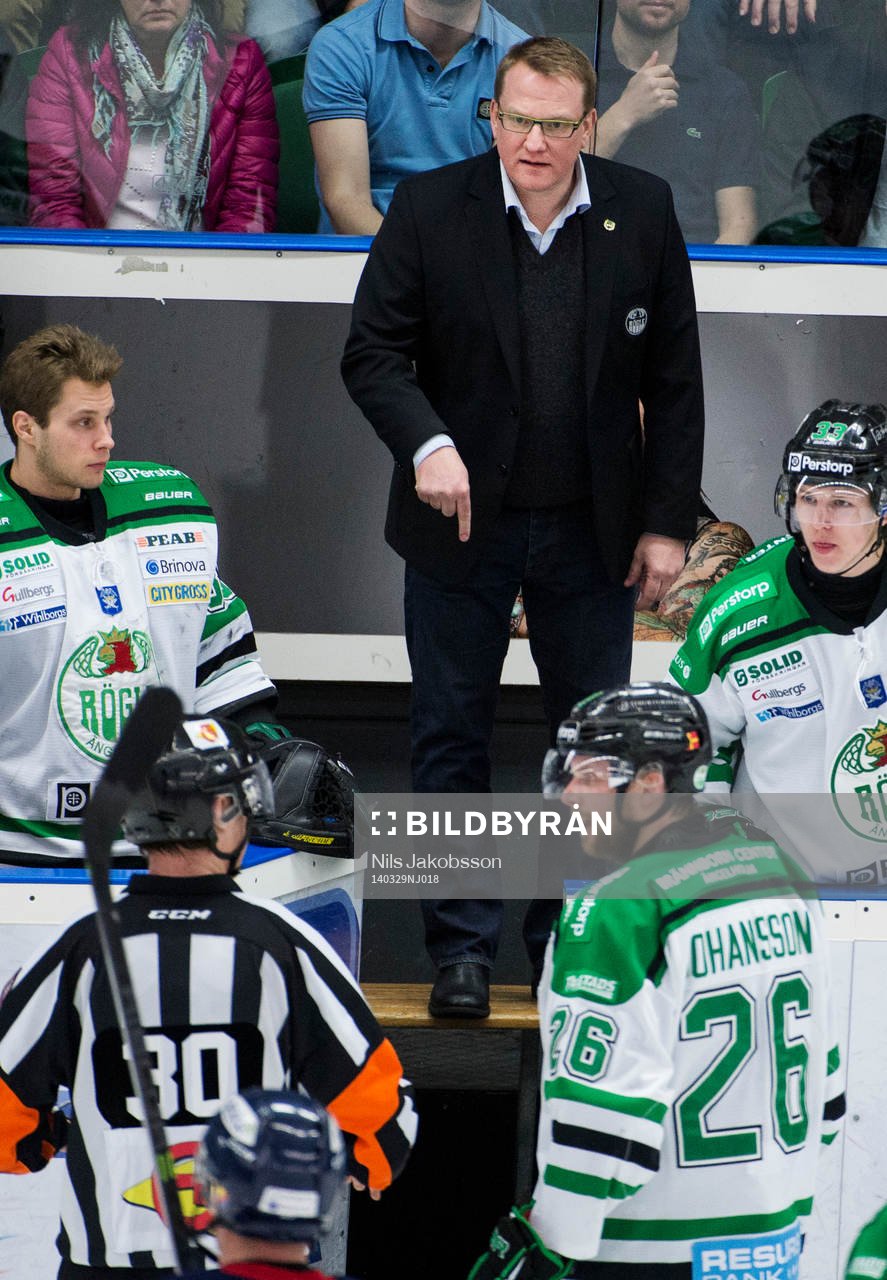 Rögles tränare Magnus Bogren