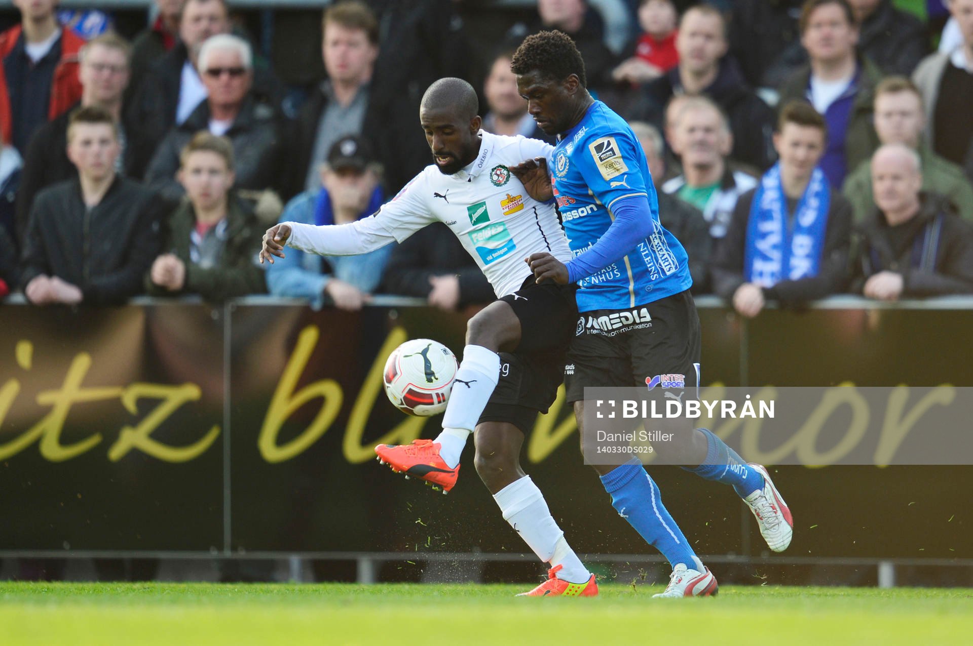 Halmstads King Osei Gyan och Örebros Mohammed Saeid